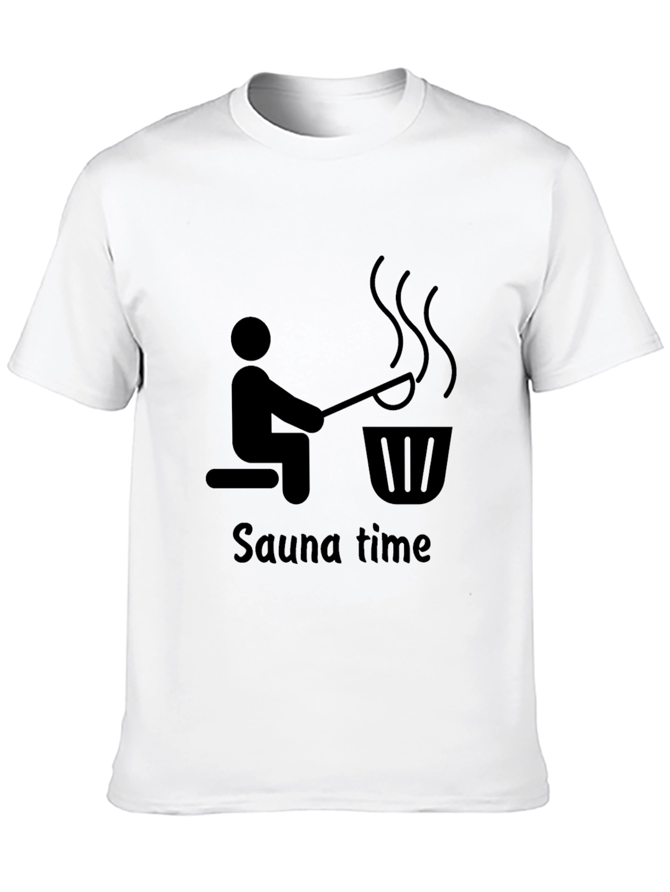 Sauna Time Graphic T-Shirt - Relax & Unwind