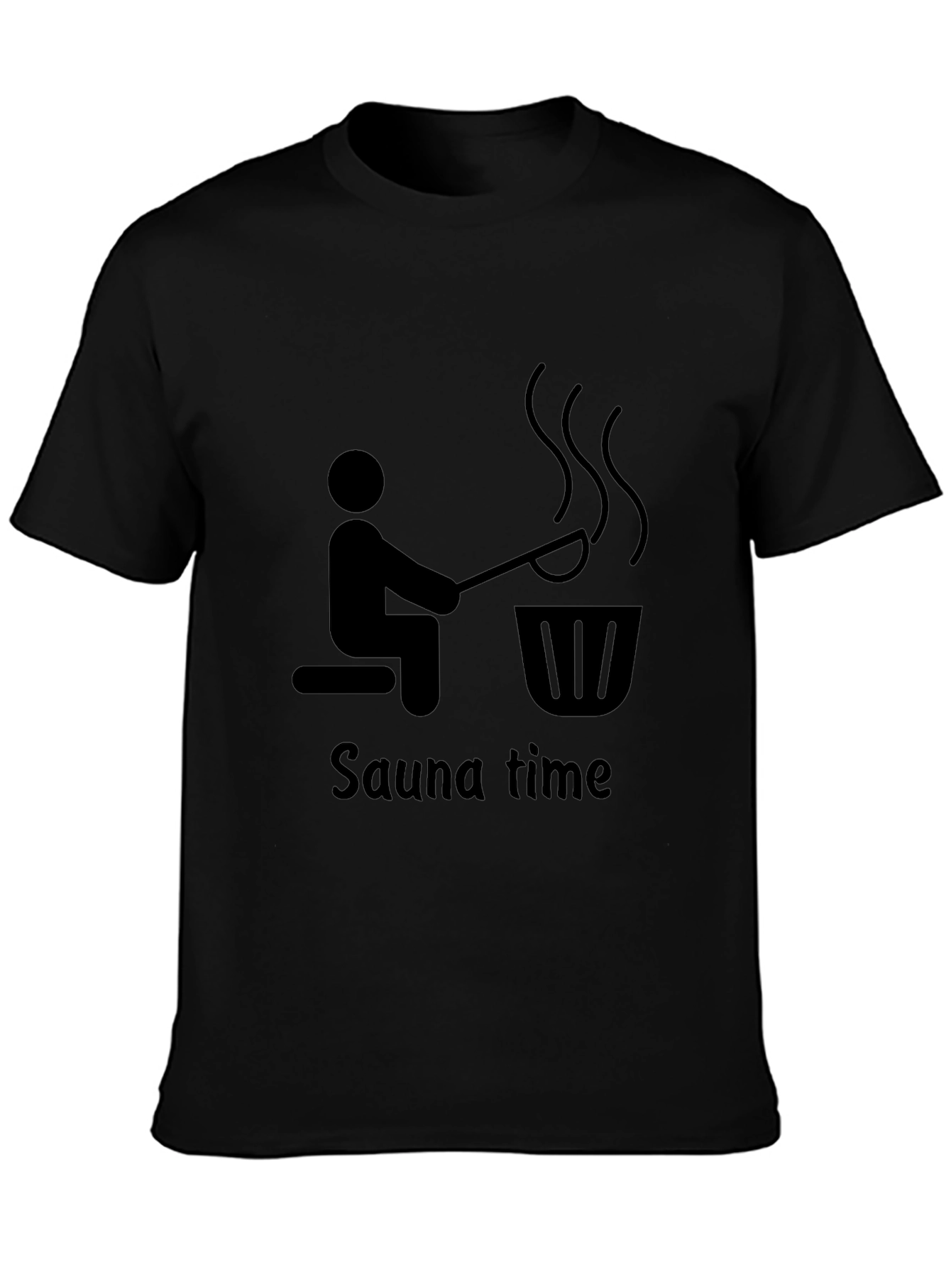 Sauna Time Graphic T-Shirt - Relax & Unwind