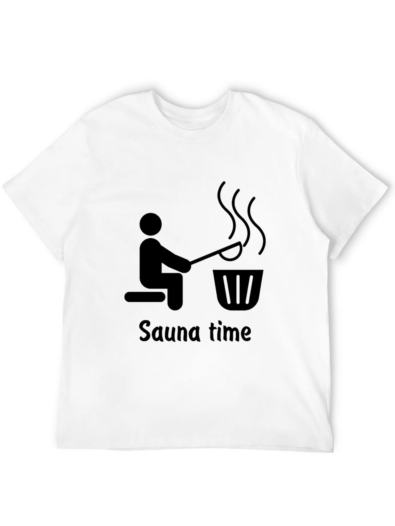 Sauna Time Graphic T-Shirt - Relax & Unwind