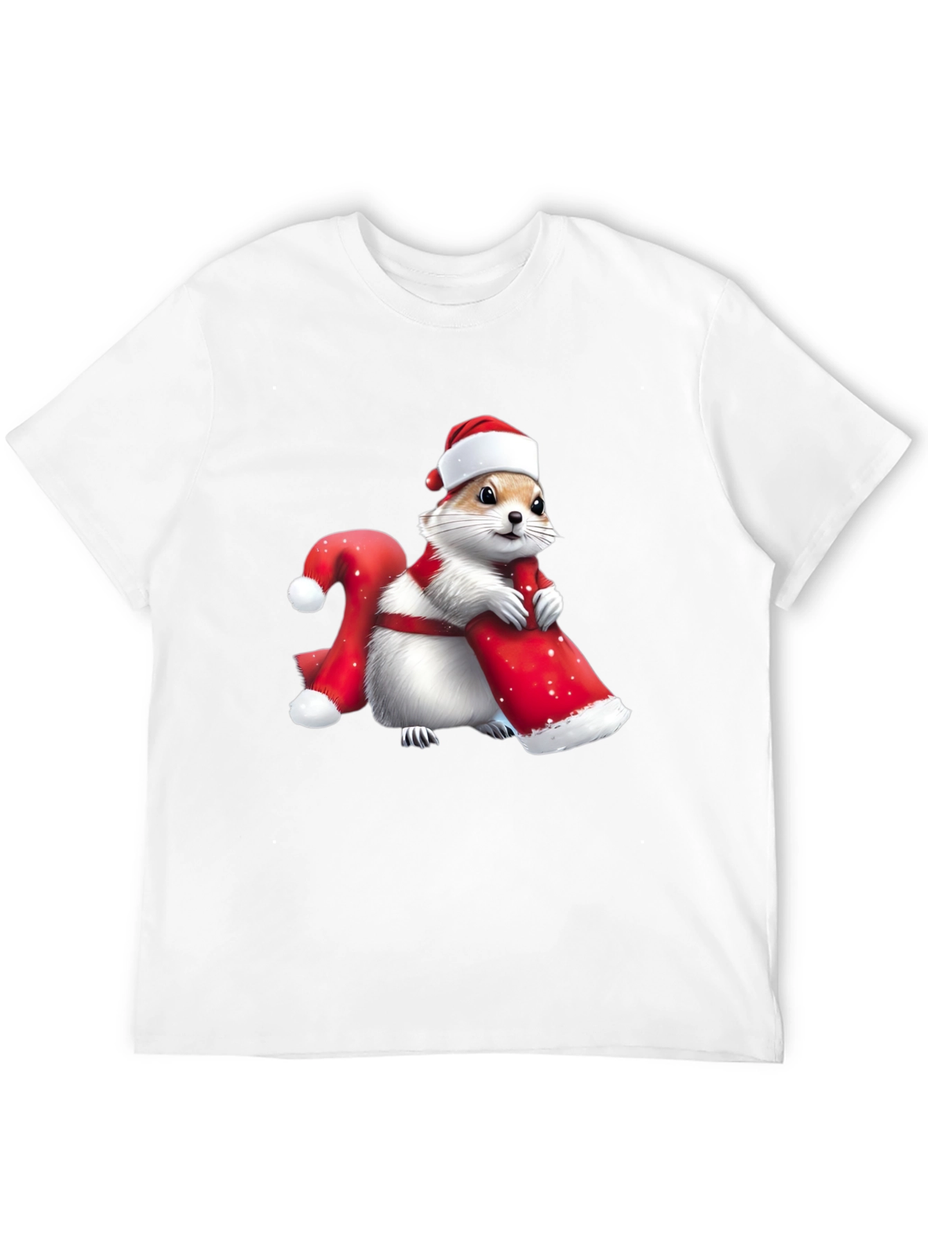 Festive Hamster Christmas T-Shirt