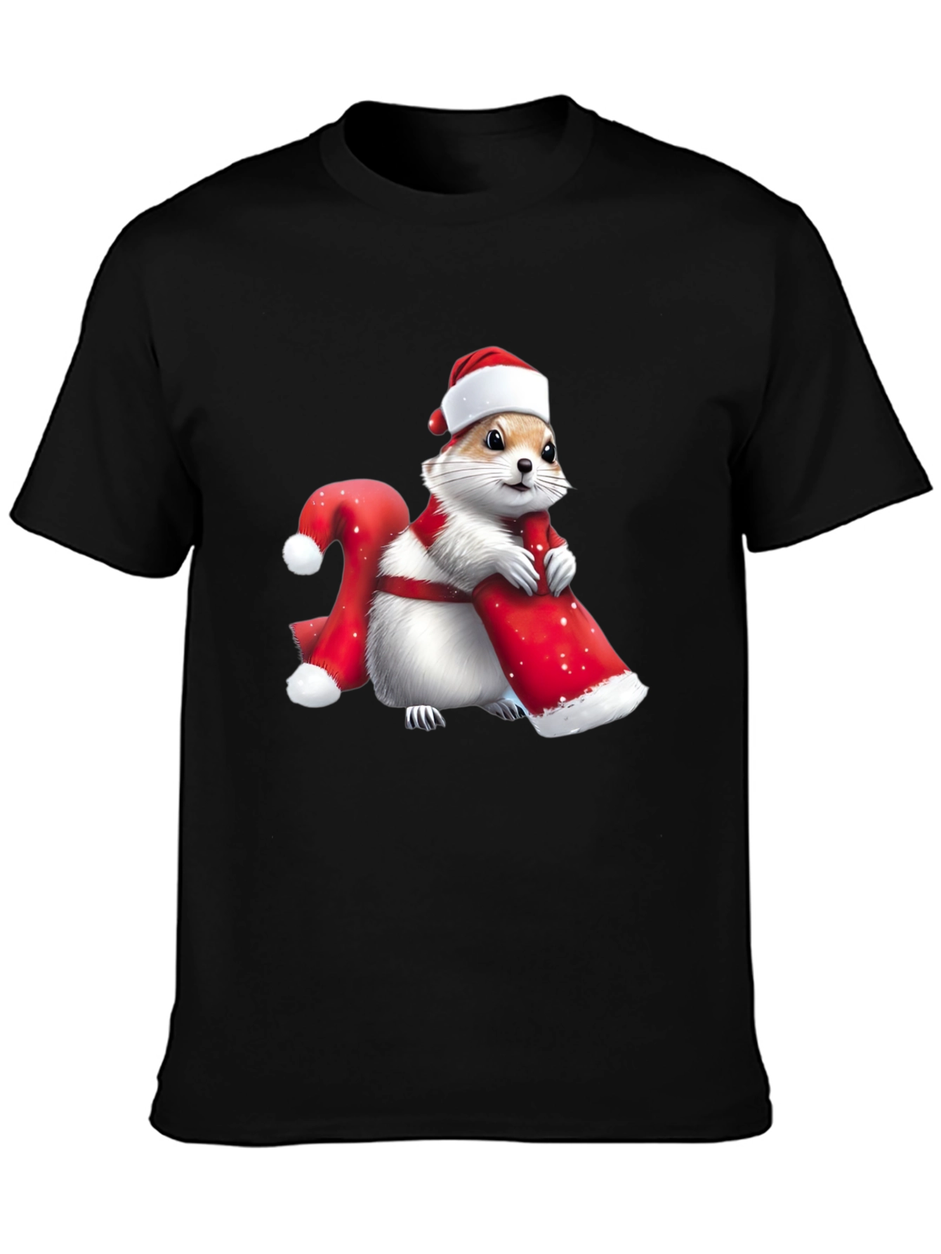 Festive Hamster Christmas T-Shirt