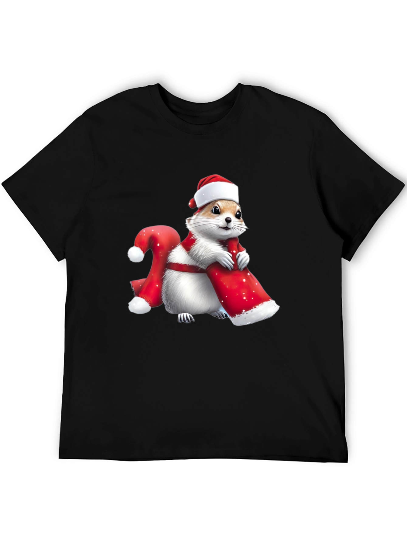 Festive Hamster Christmas T-Shirt