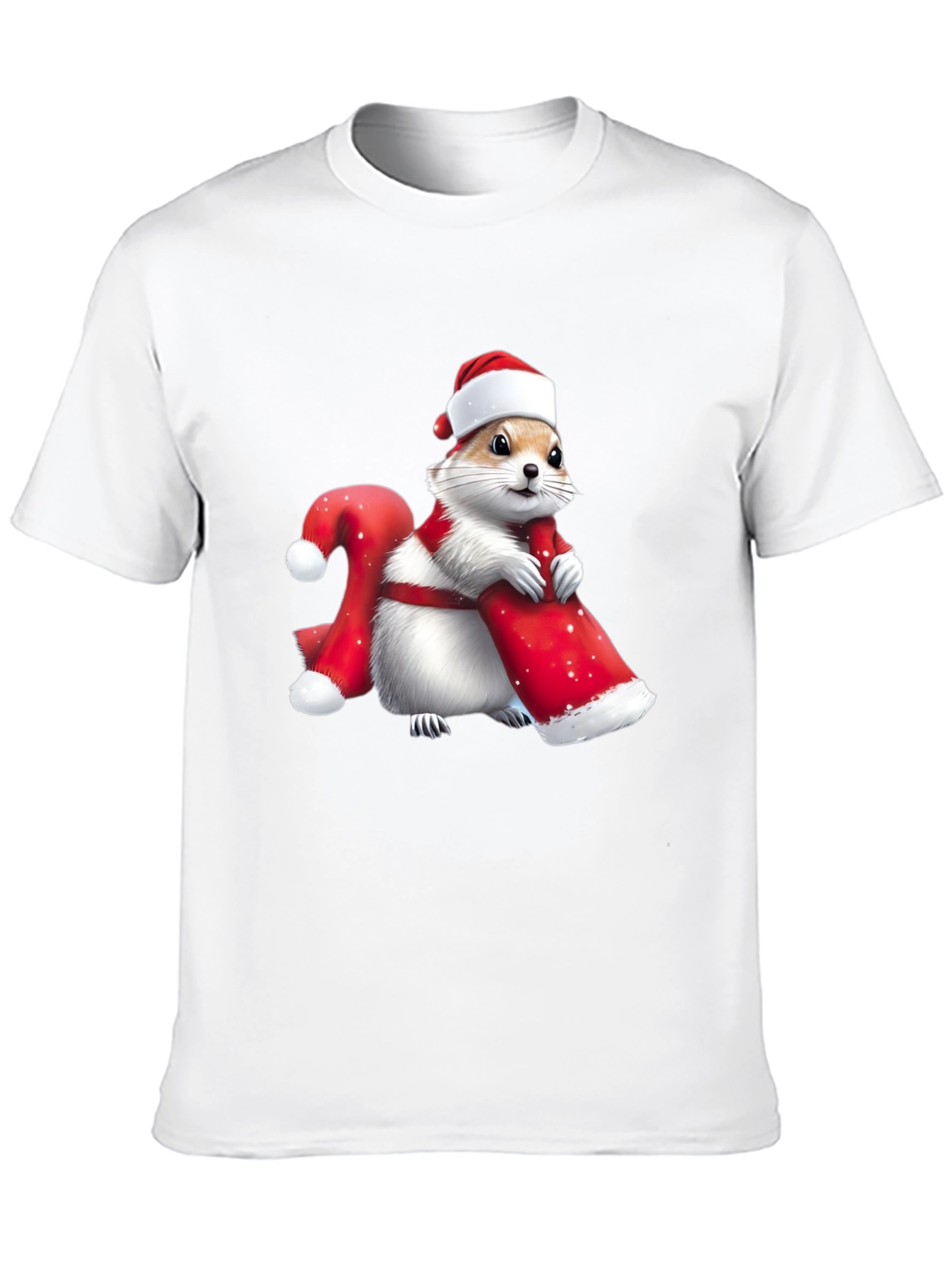 Festive Hamster Christmas T-Shirt