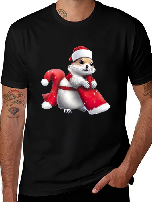 Festive Hamster Christmas T-Shirt