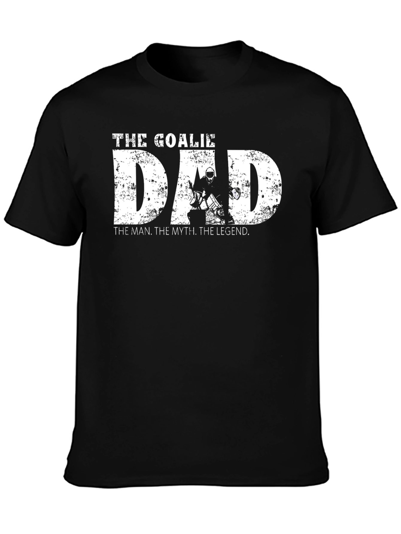 The Goalie Dad T-Shirt - Hockey Legend