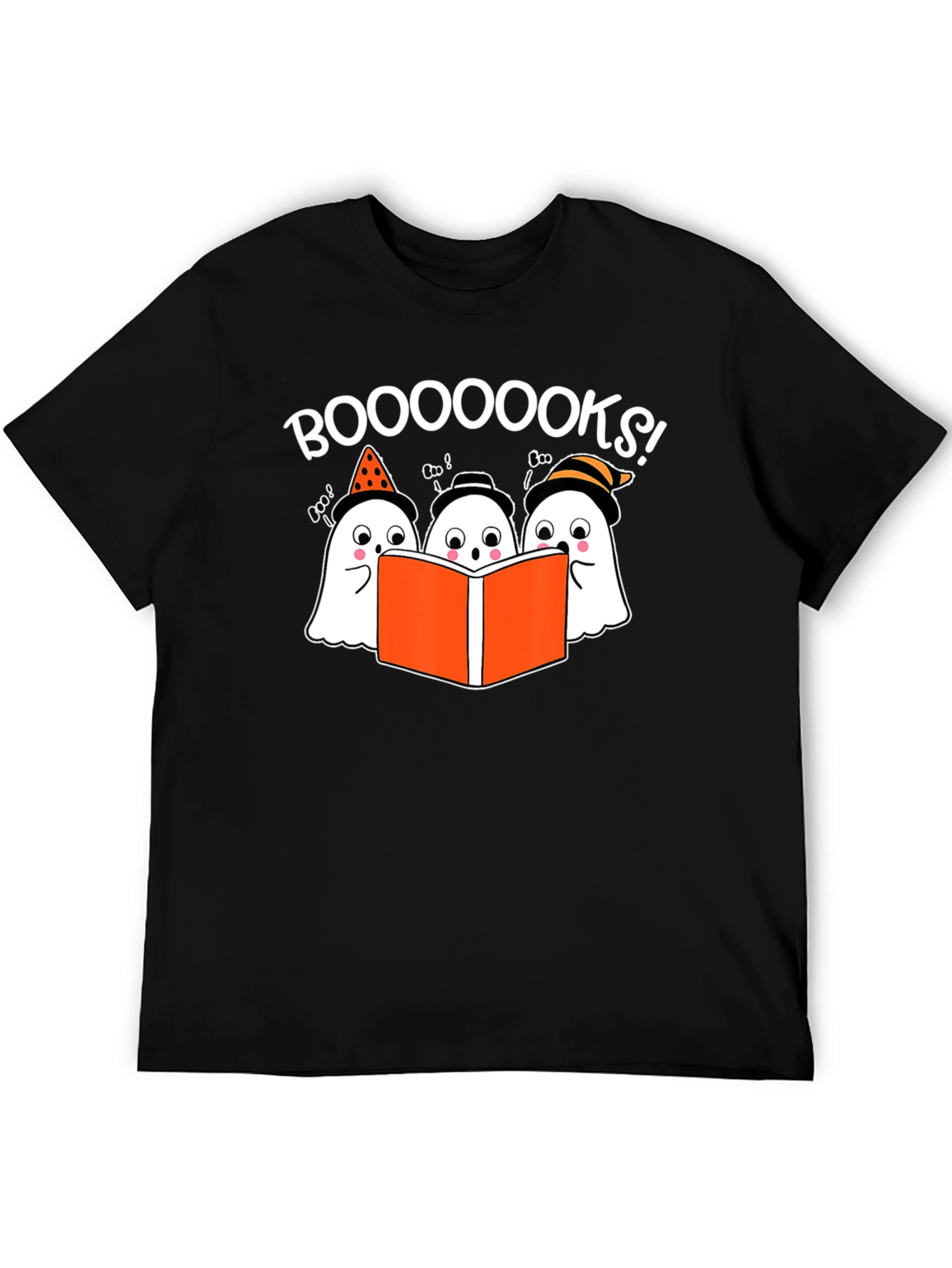 Boo-ooks! Halloween Ghost Reader T-Shirt