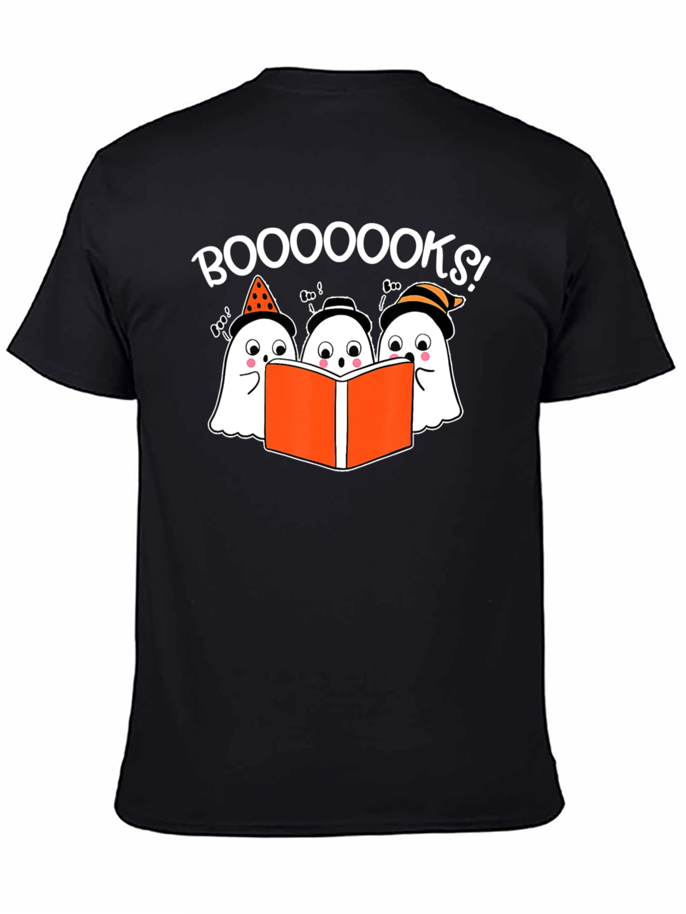 Boo-ooks! Halloween Ghost Reader T-Shirt