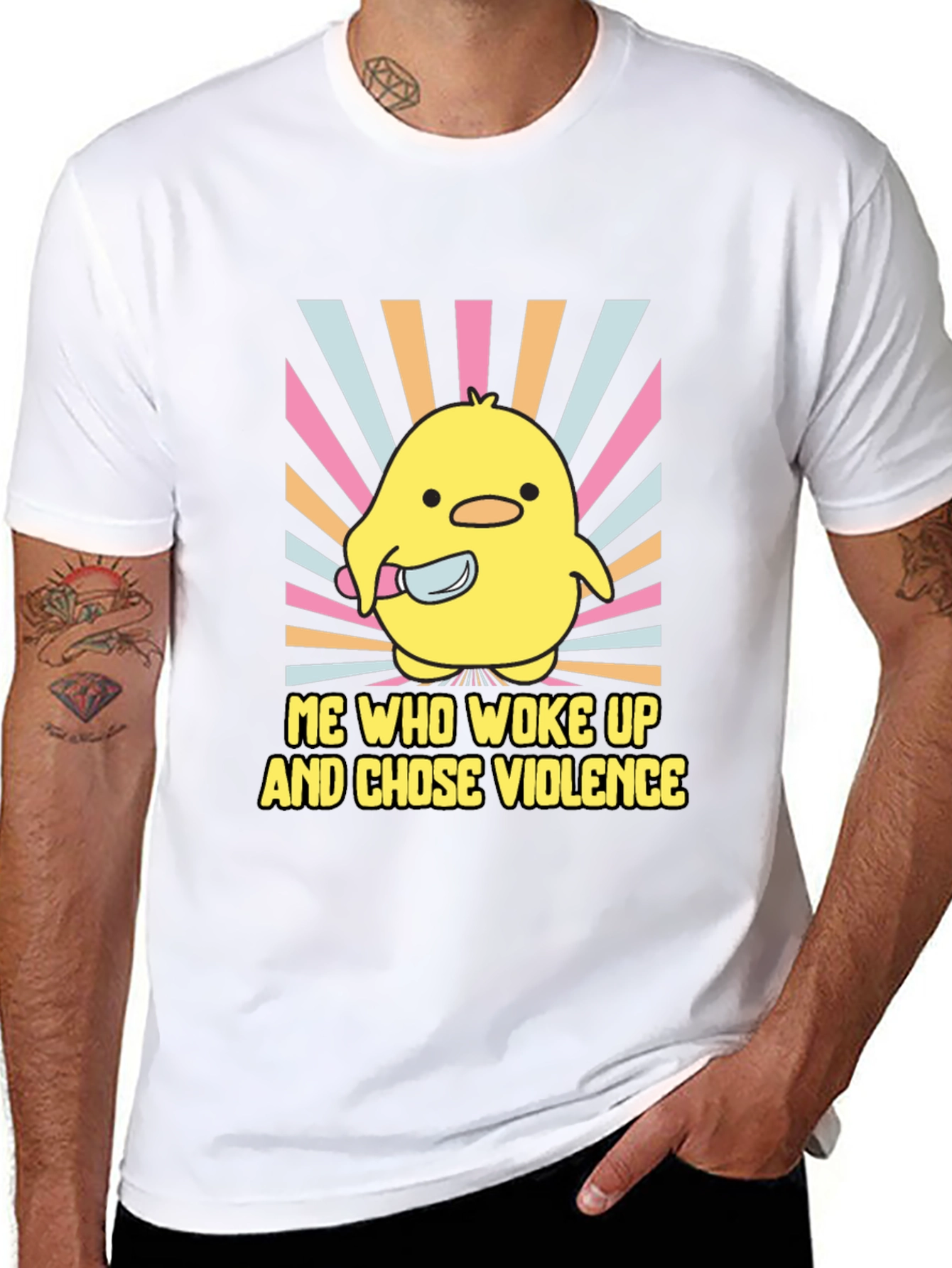 Violence Choice Graphic T-Shirt