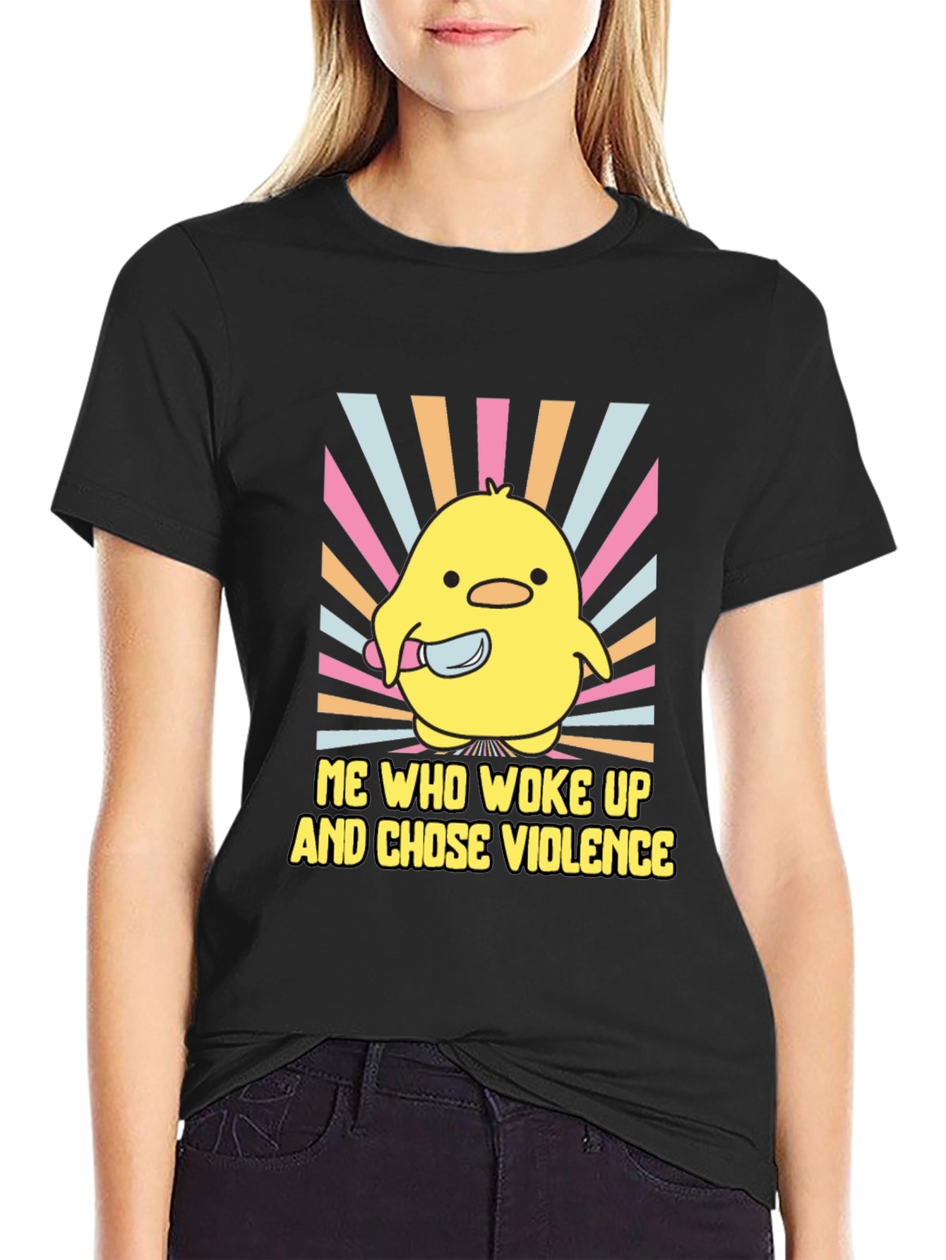 Violence Choice Graphic T-Shirt