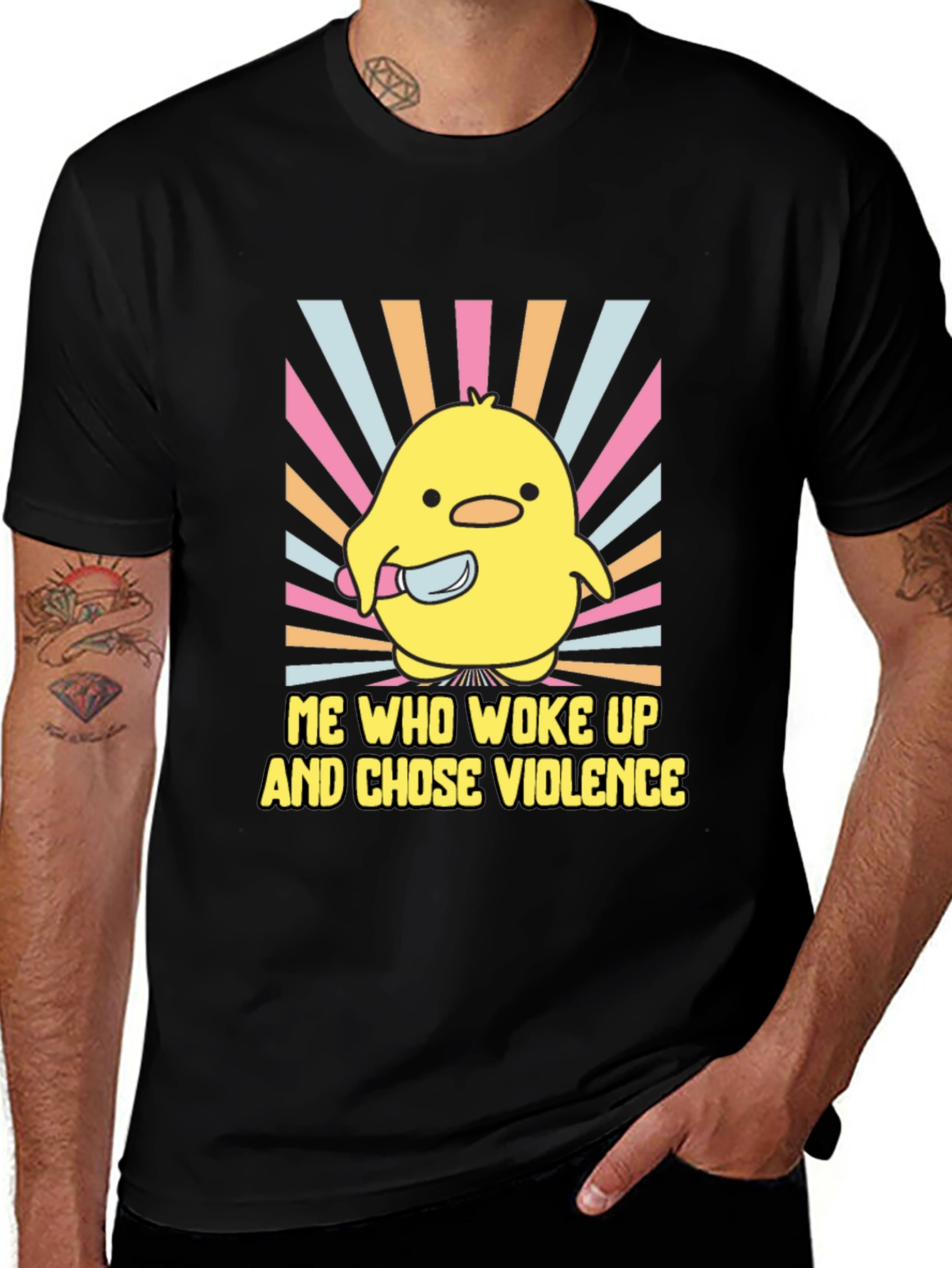 Violence Choice Graphic T-Shirt