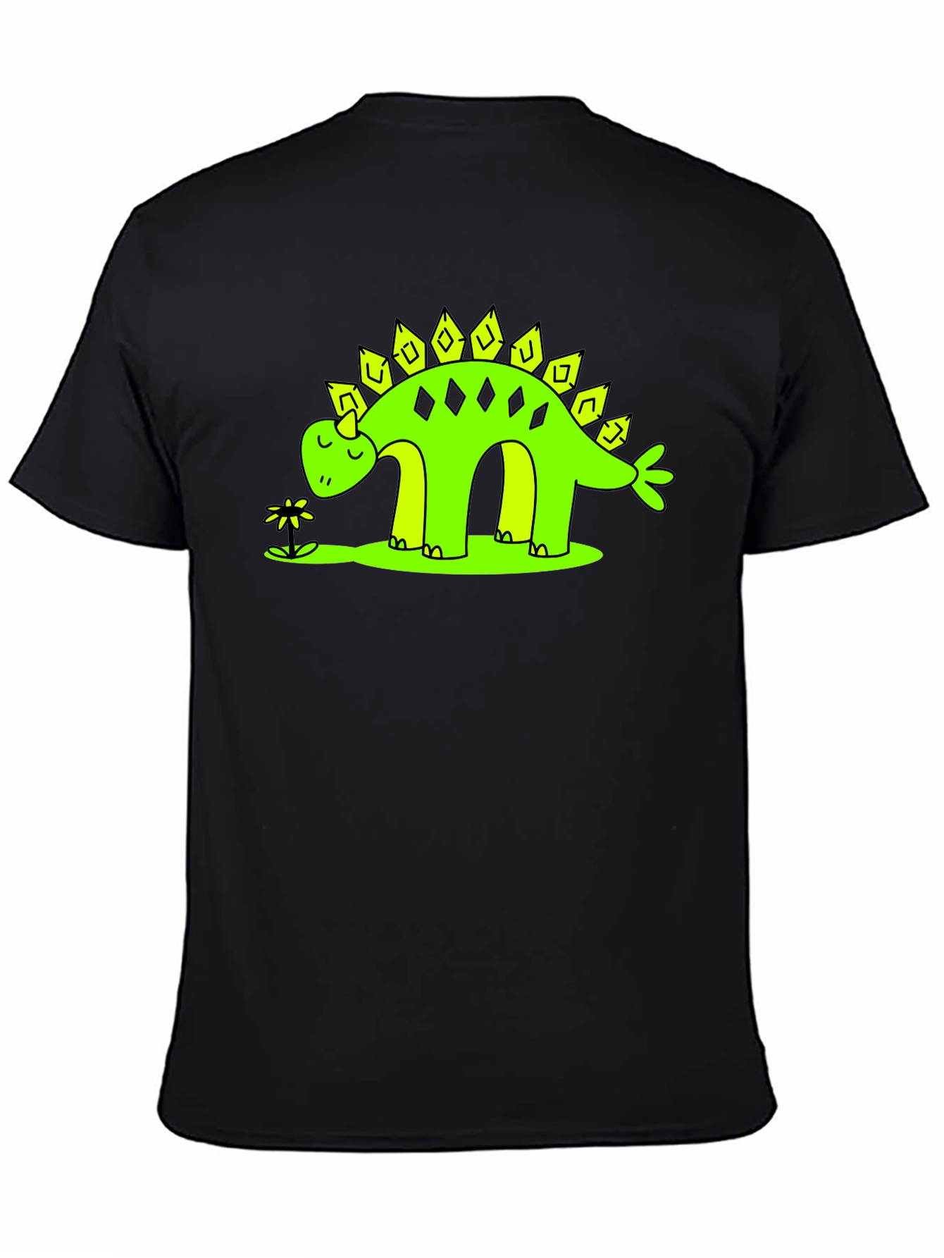 Dinosaur T-Shirt - Cute Stegosaurus Design