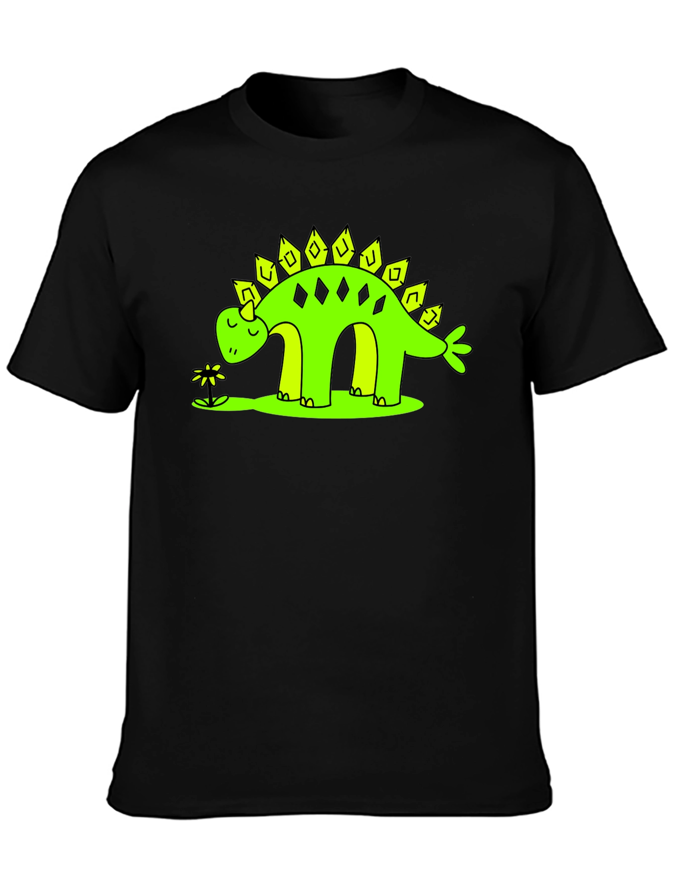 Dinosaur T-Shirt - Cute Stegosaurus Design