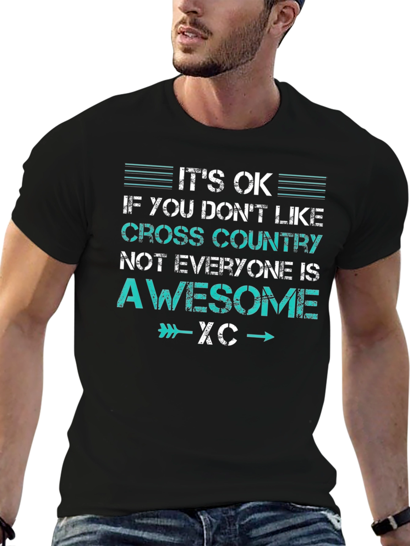 Cross Country Running T-Shirt: Not Everyone Is Awesome XC