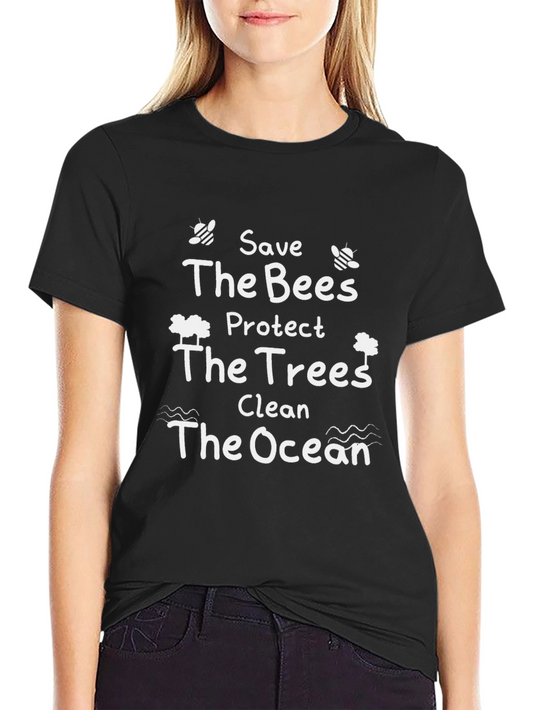 Save The Bees Graphic T-Shirt