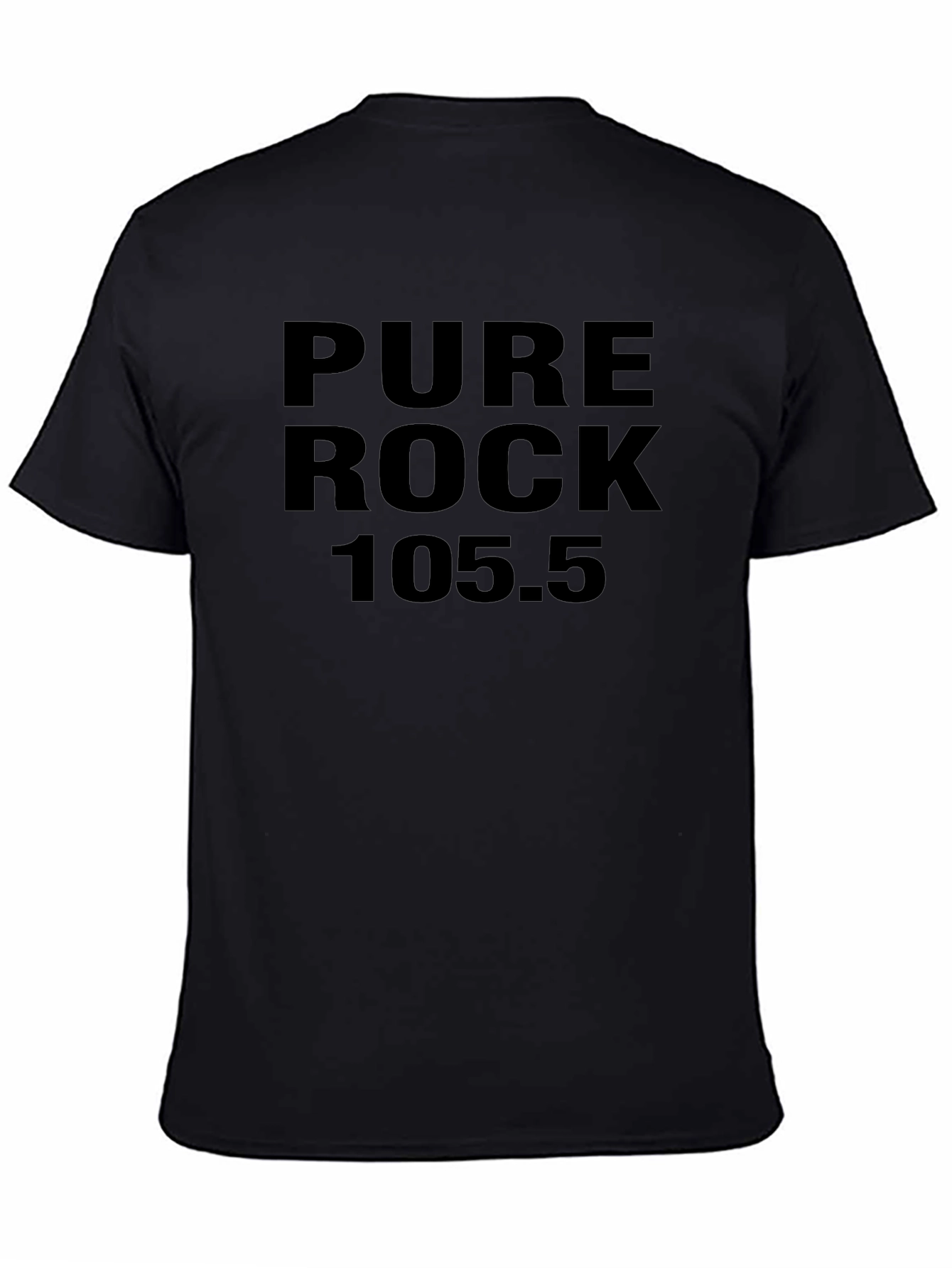 Pure Rock 105.5 Black T-Shirt