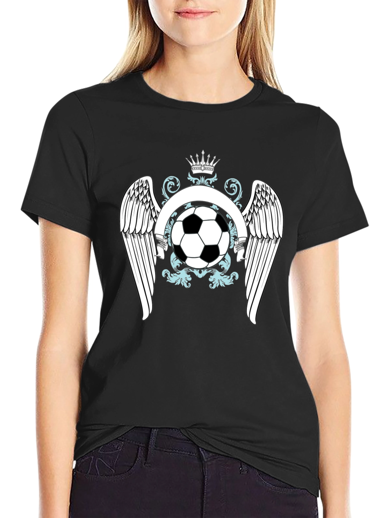 Soccer Crest T-Shirt - Graphic Tee