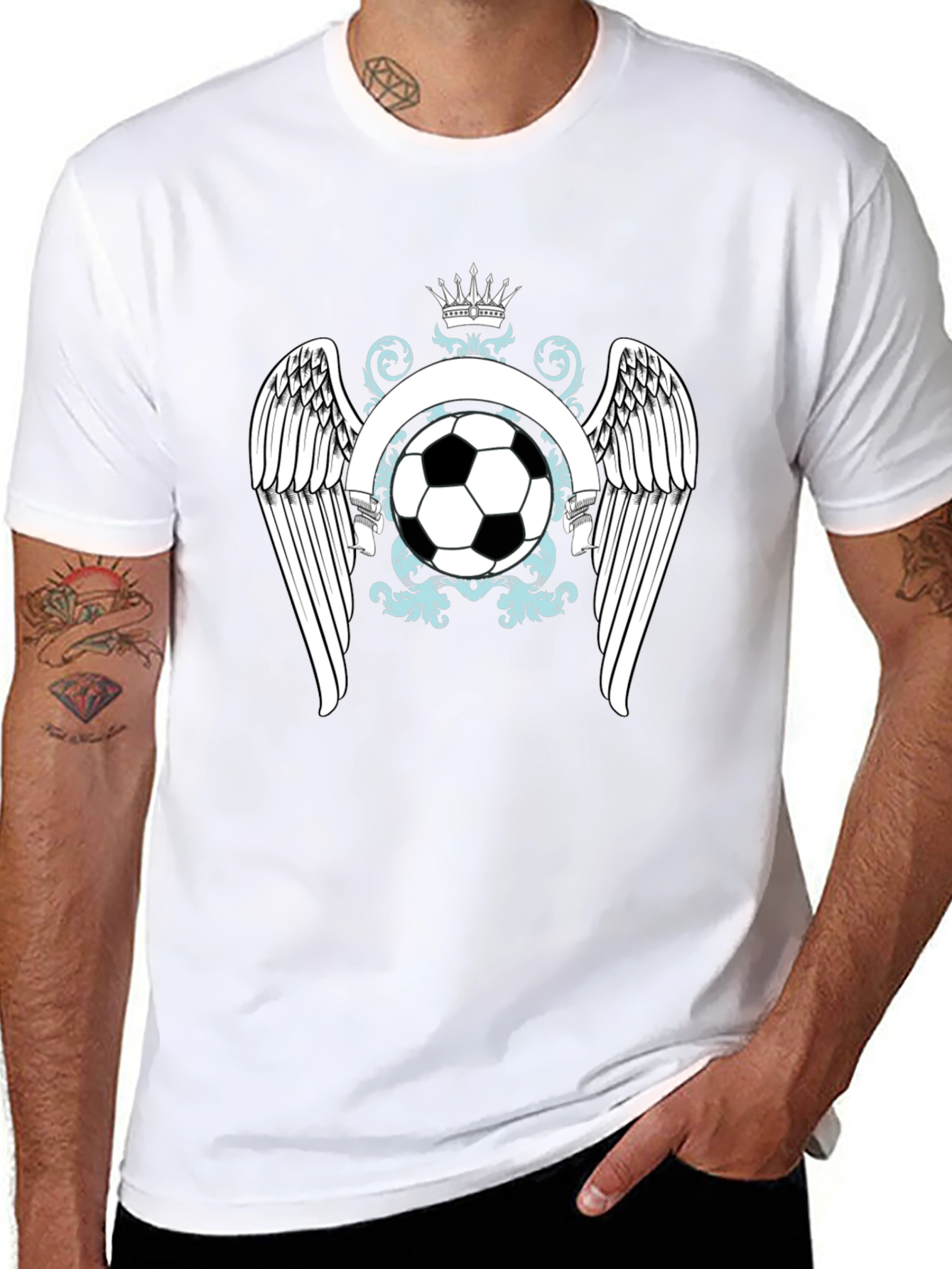 Soccer Crest T-Shirt - Graphic Tee