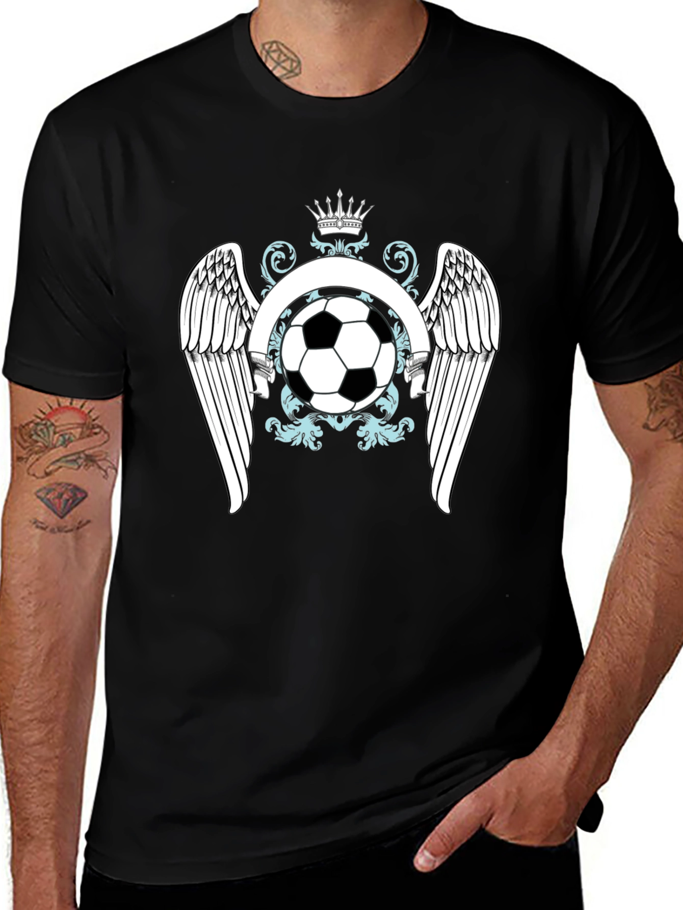 Soccer Crest T-Shirt - Graphic Tee