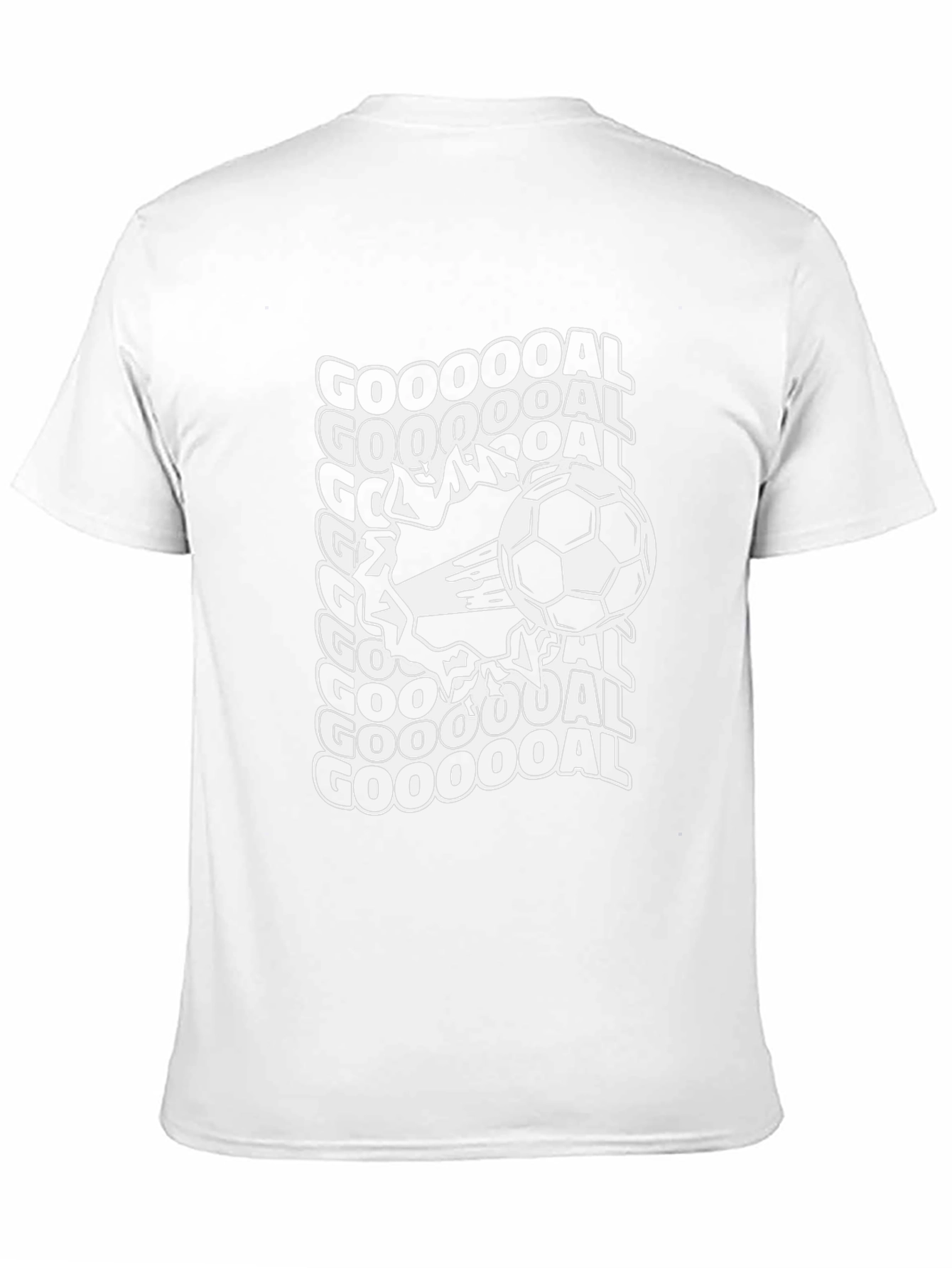 Goooooal Soccer T-Shirt Black