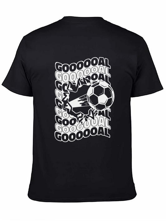 Goooooal Soccer T-Shirt Black
