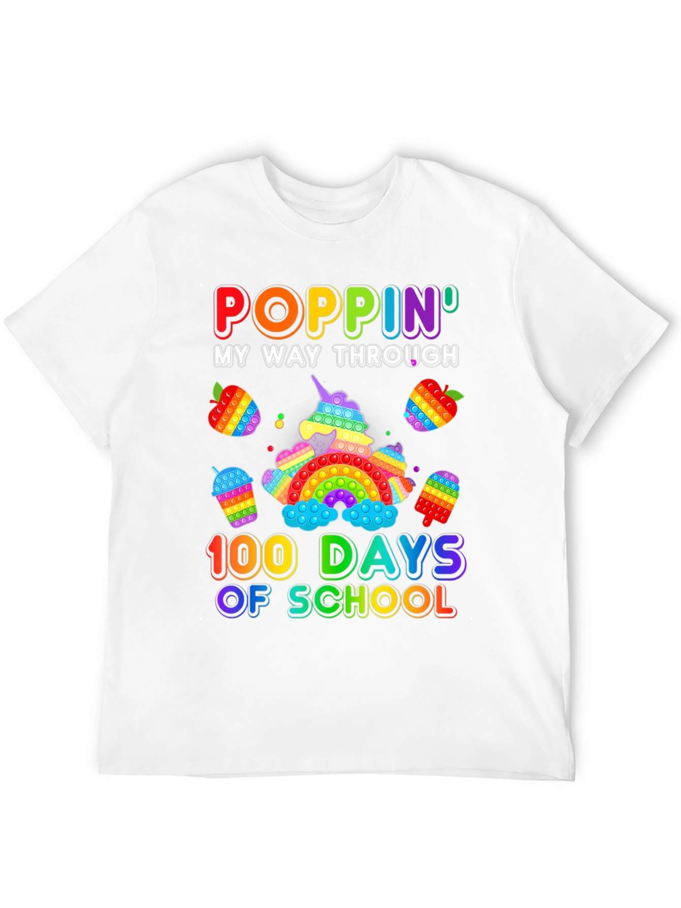 Poppin 100 Days of School T-Shirt