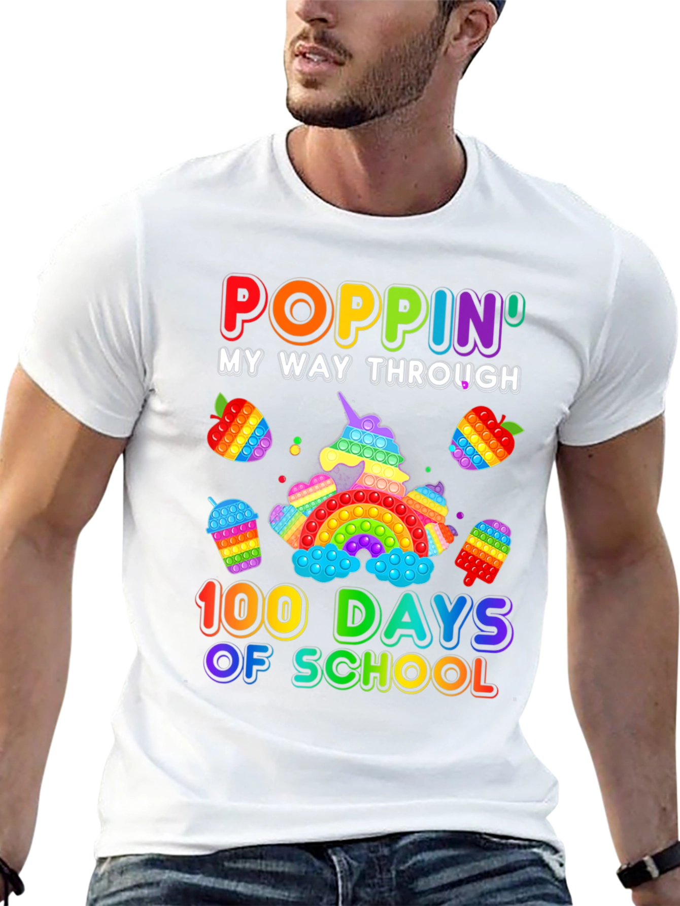 Poppin 100 Days of School T-Shirt