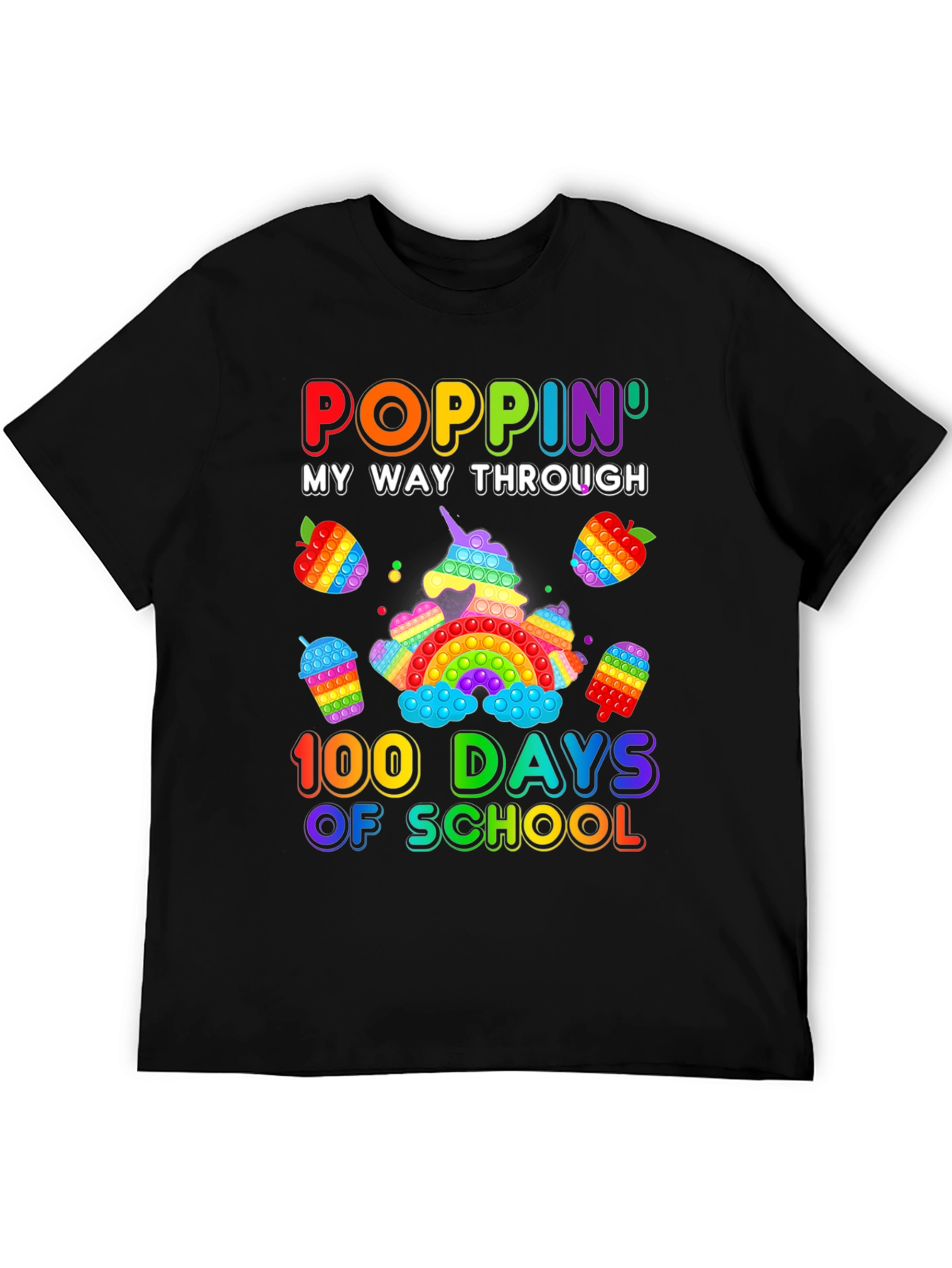 Poppin 100 Days of School T-Shirt
