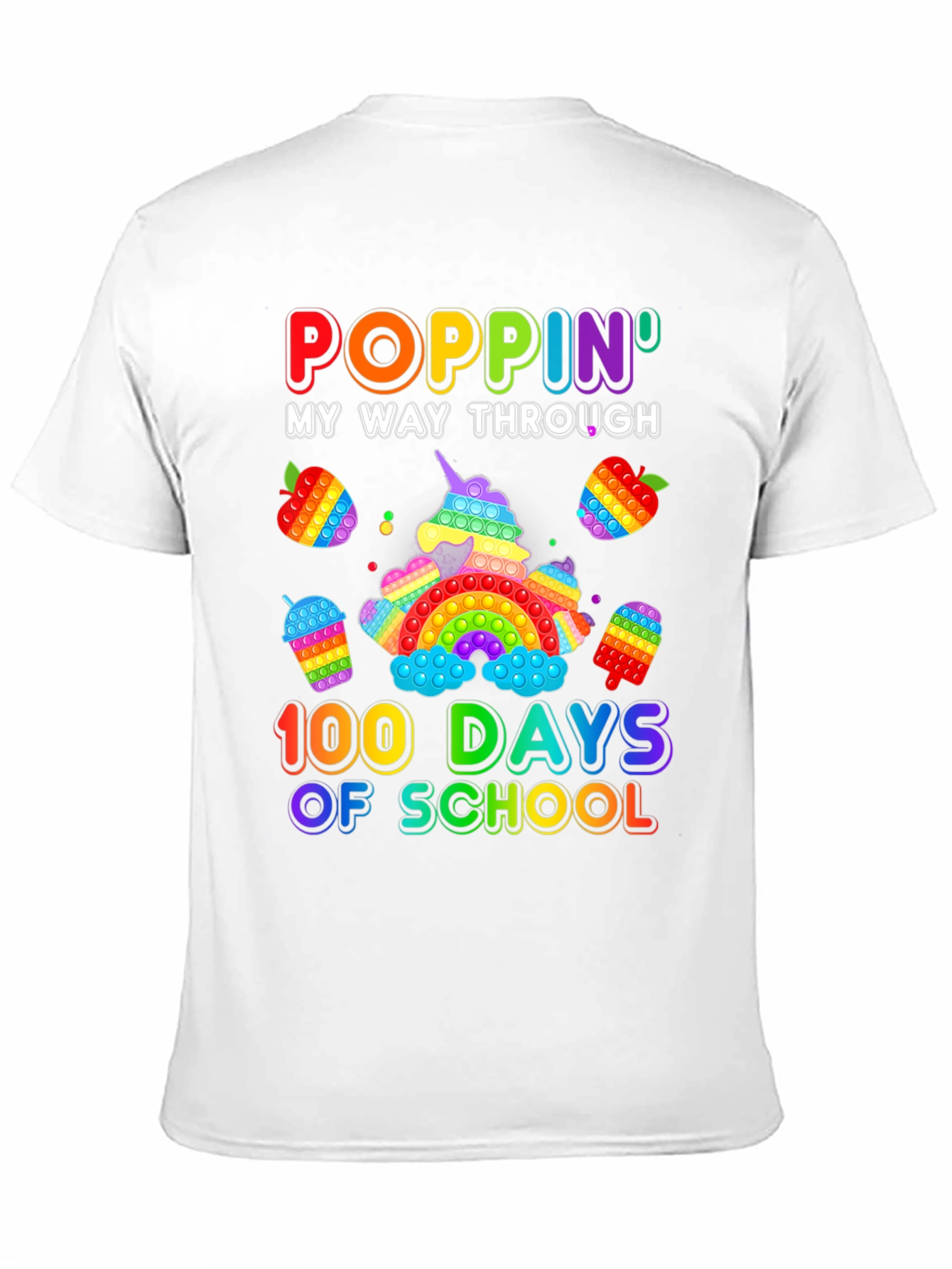 Poppin 100 Days of School T-Shirt