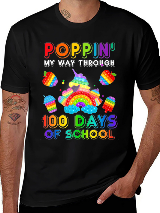 Poppin 100 Days of School T-Shirt