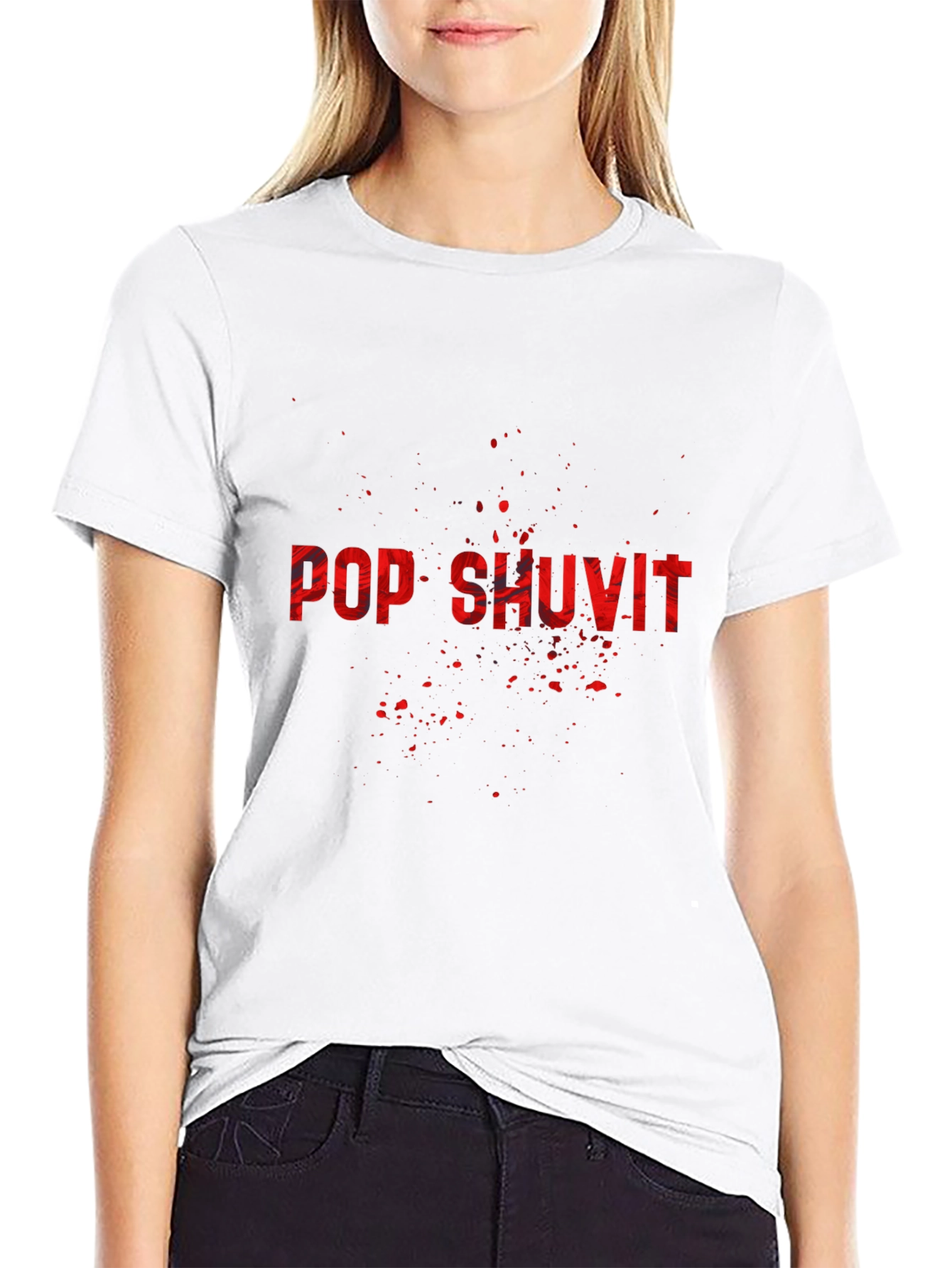 Pop Shuvit Graphic Print T-Shirt