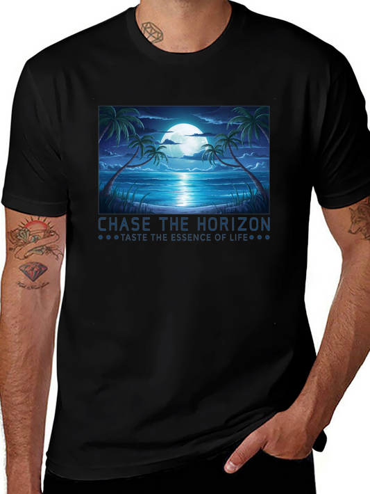 Chase the Horizon Beach Moon T-Shirt