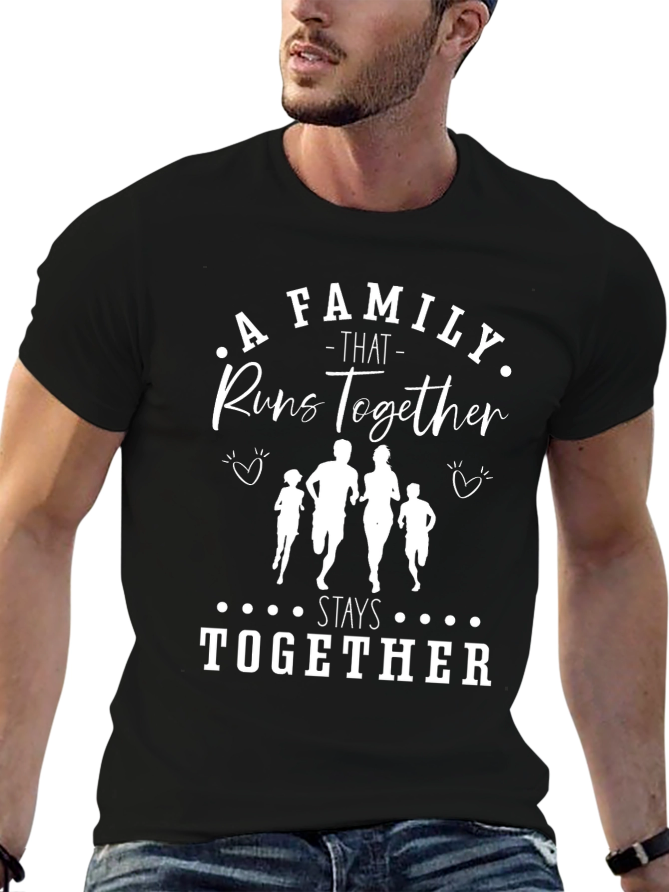 Family That Runs Together T-Shirt