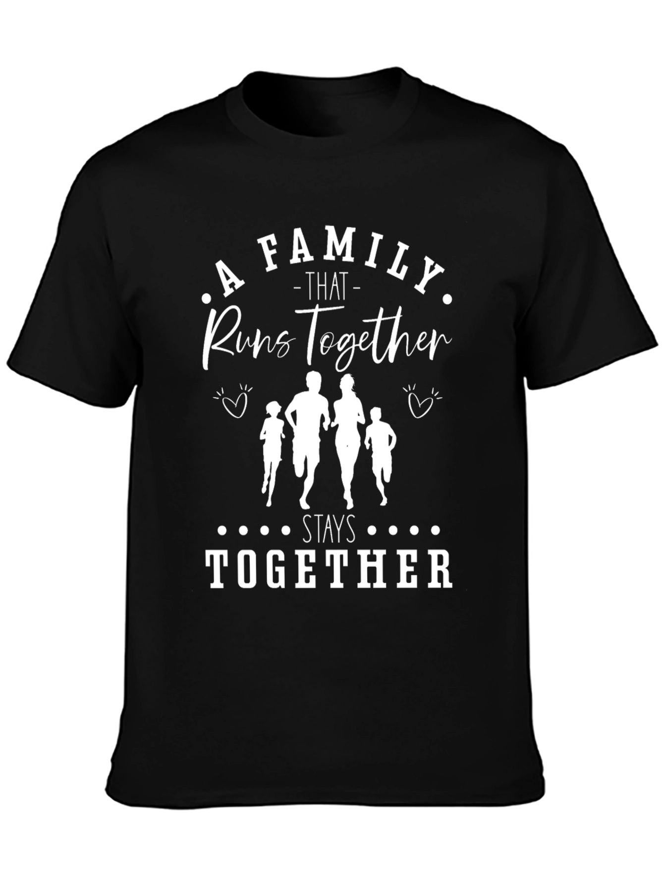 Family That Runs Together T-Shirt
