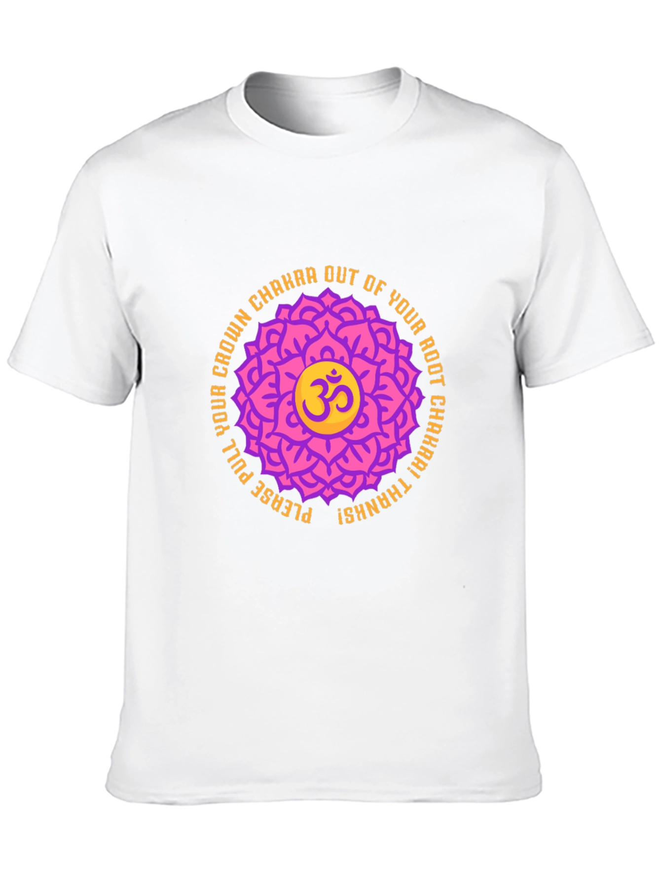 Chakra Lotus Om Graphic T-Shirt