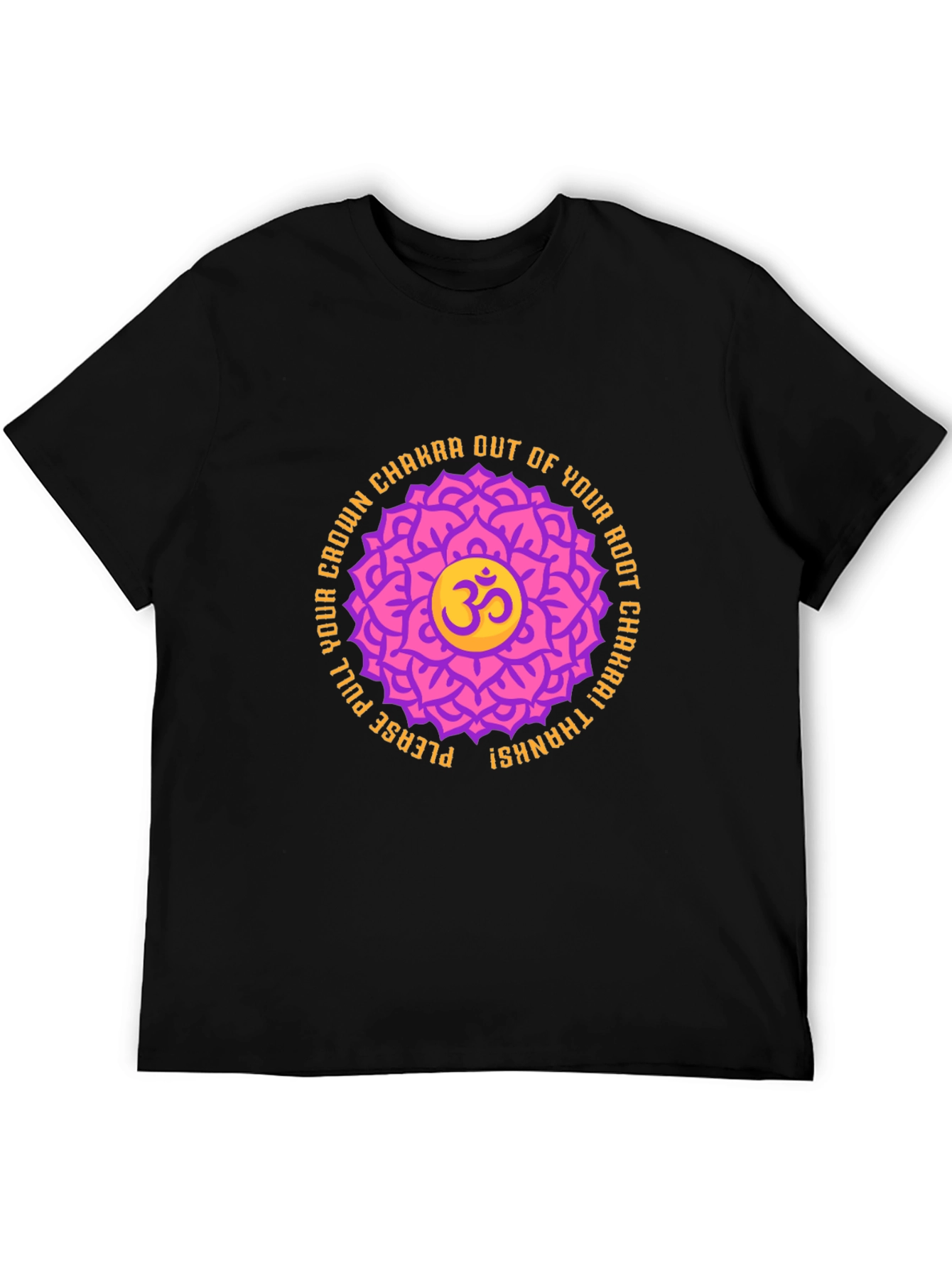 Chakra Lotus Om Graphic T-Shirt