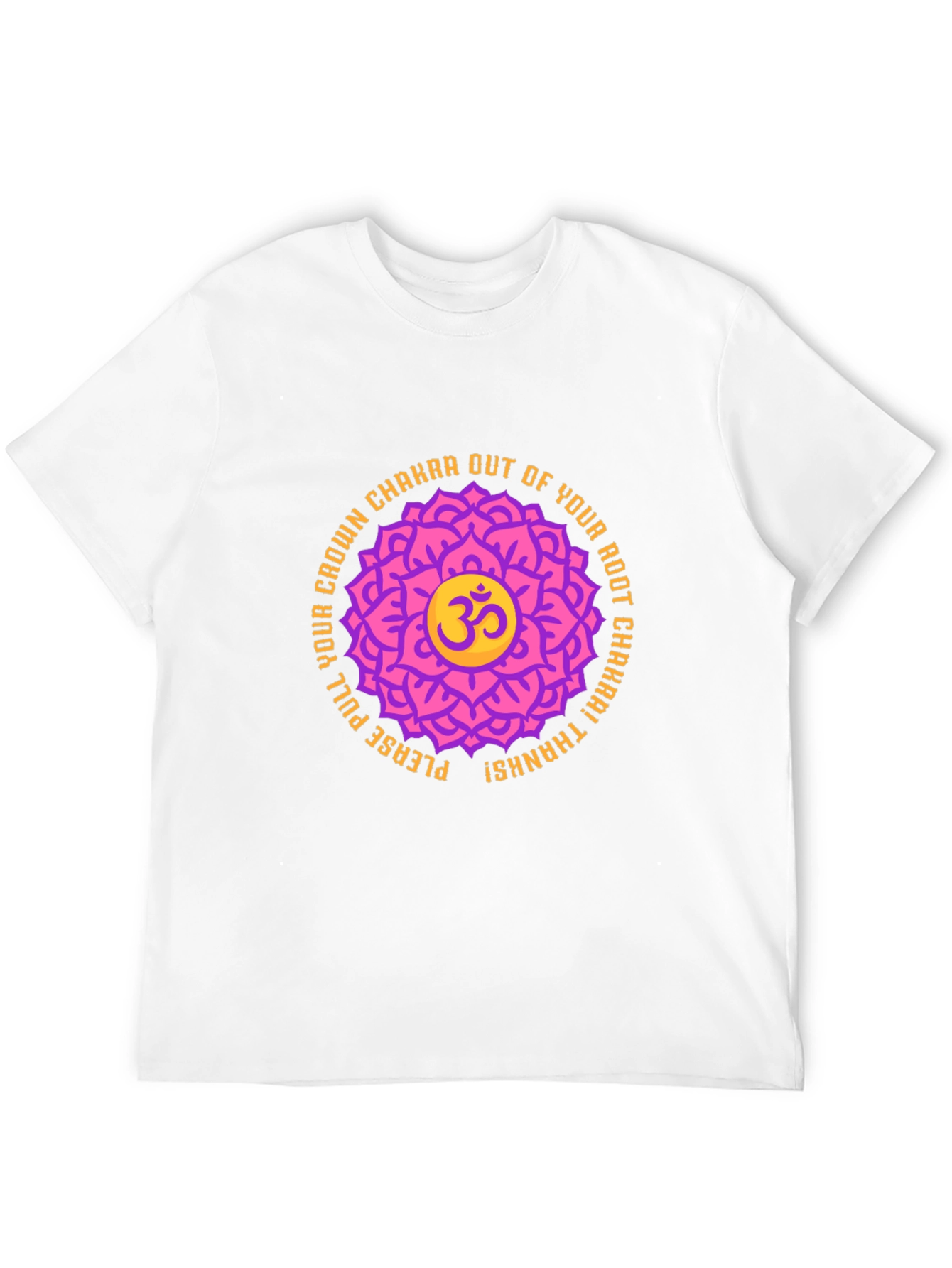Chakra Lotus Om Graphic T-Shirt