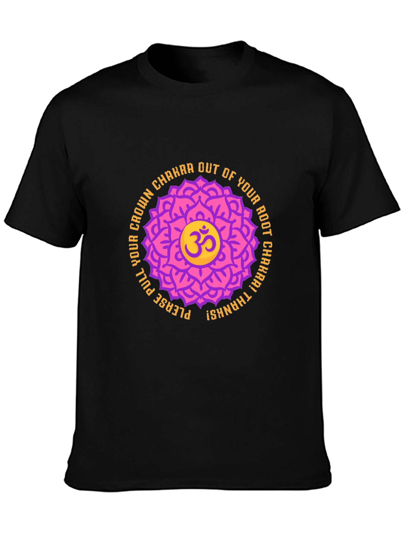 Chakra Lotus Om Graphic T-Shirt