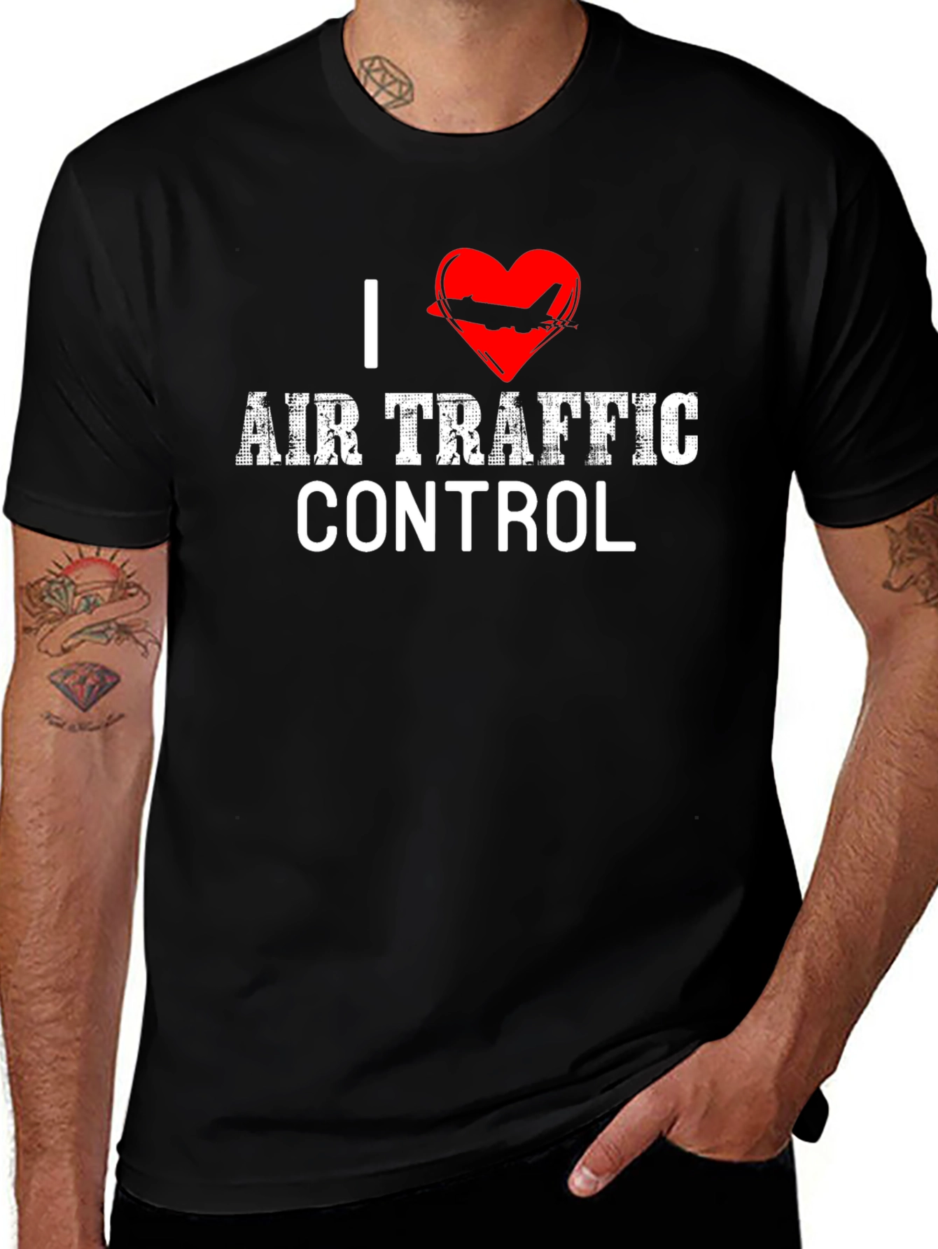 I Love Air Traffic Control T-Shirt