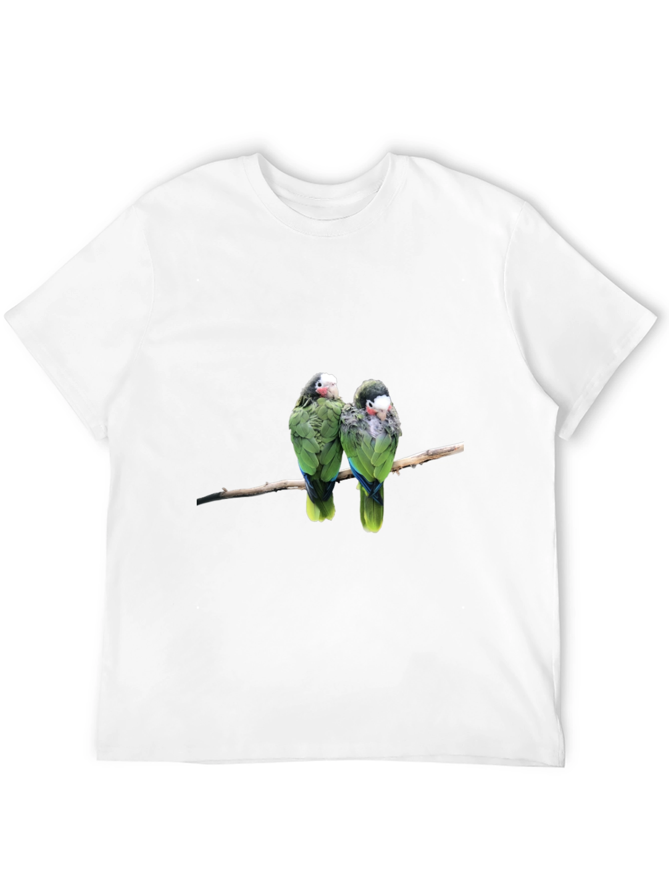 Parrot Duo Black T-Shirt - Bird Lover Apparel