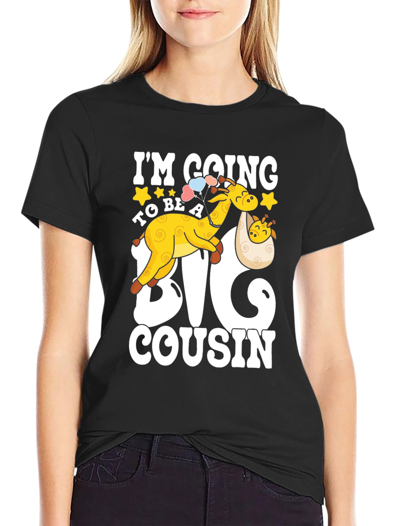 Big Cousin Giraffe T-Shirt