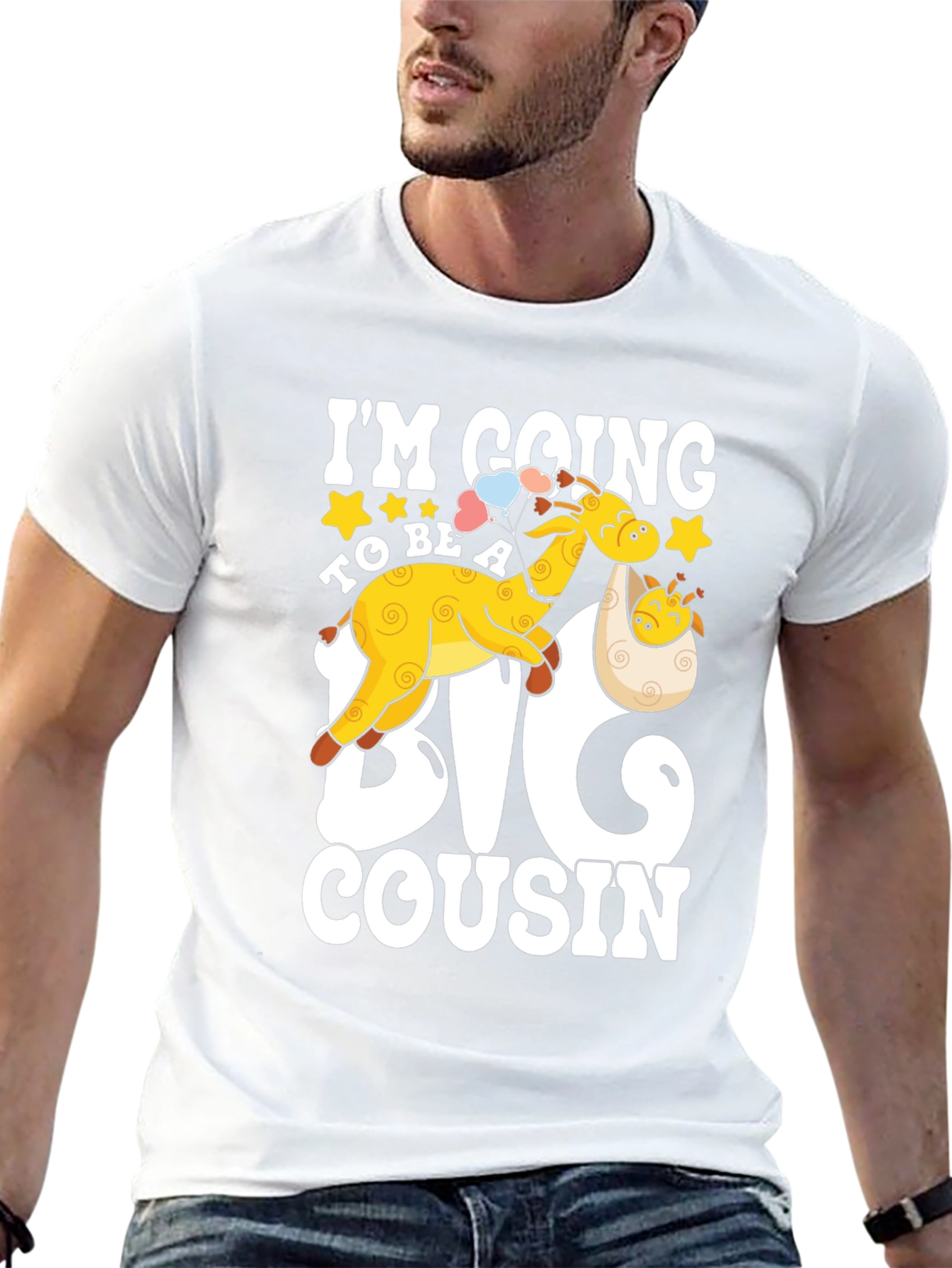 Big Cousin Giraffe T-Shirt