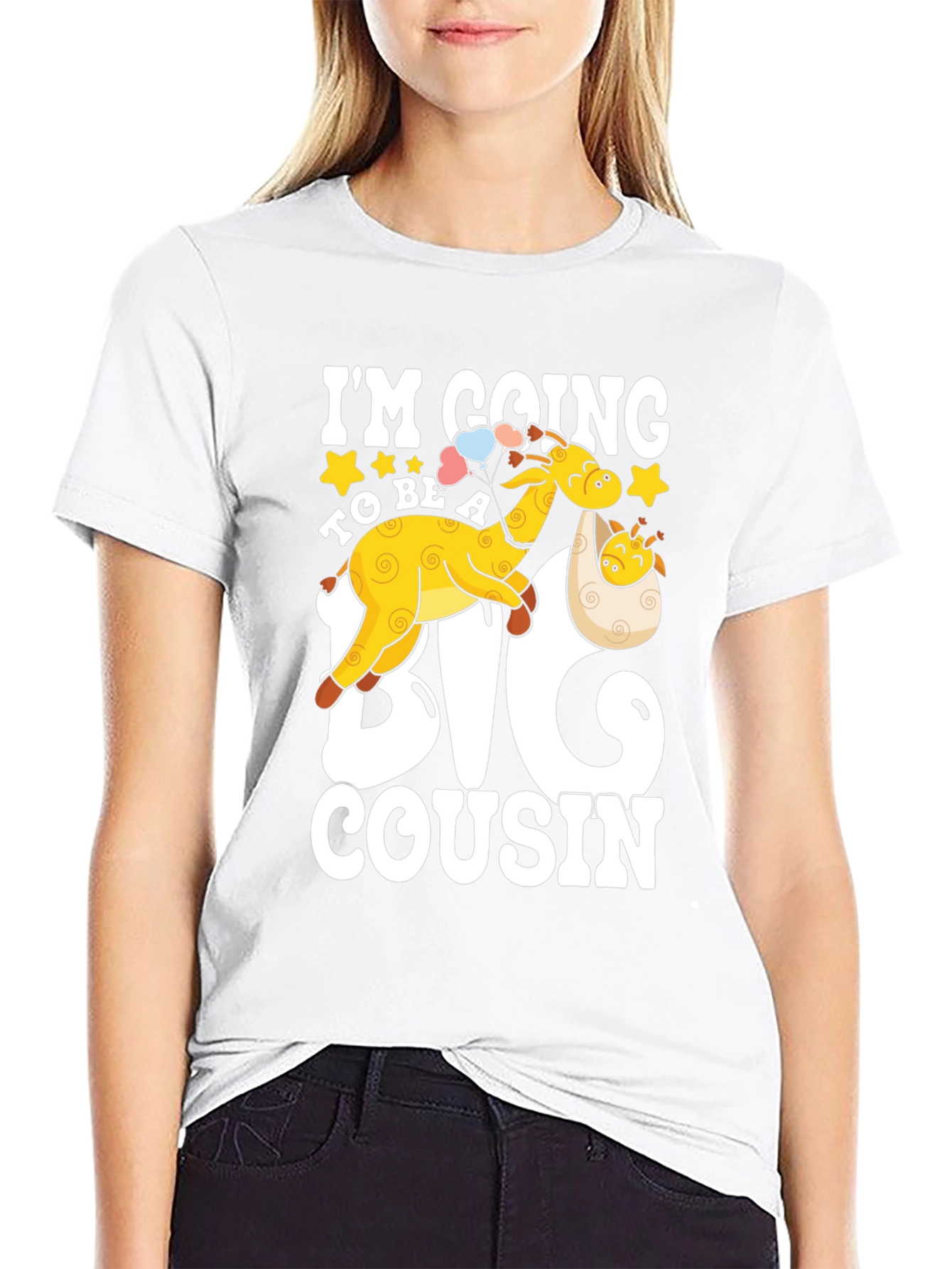 Big Cousin Giraffe T-Shirt