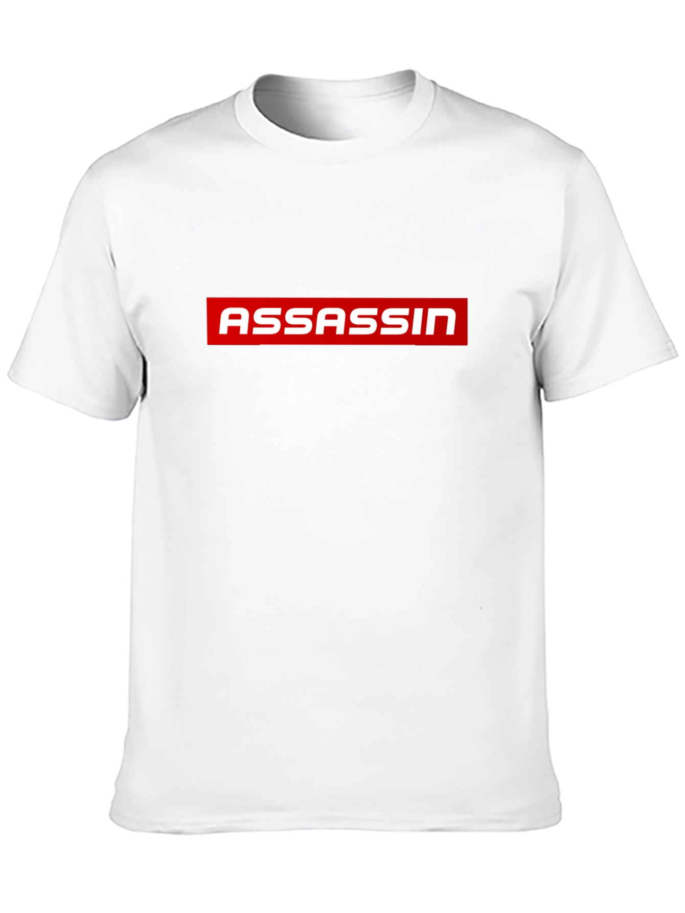 Assassin Graphic Print Mens Black T-Shirt