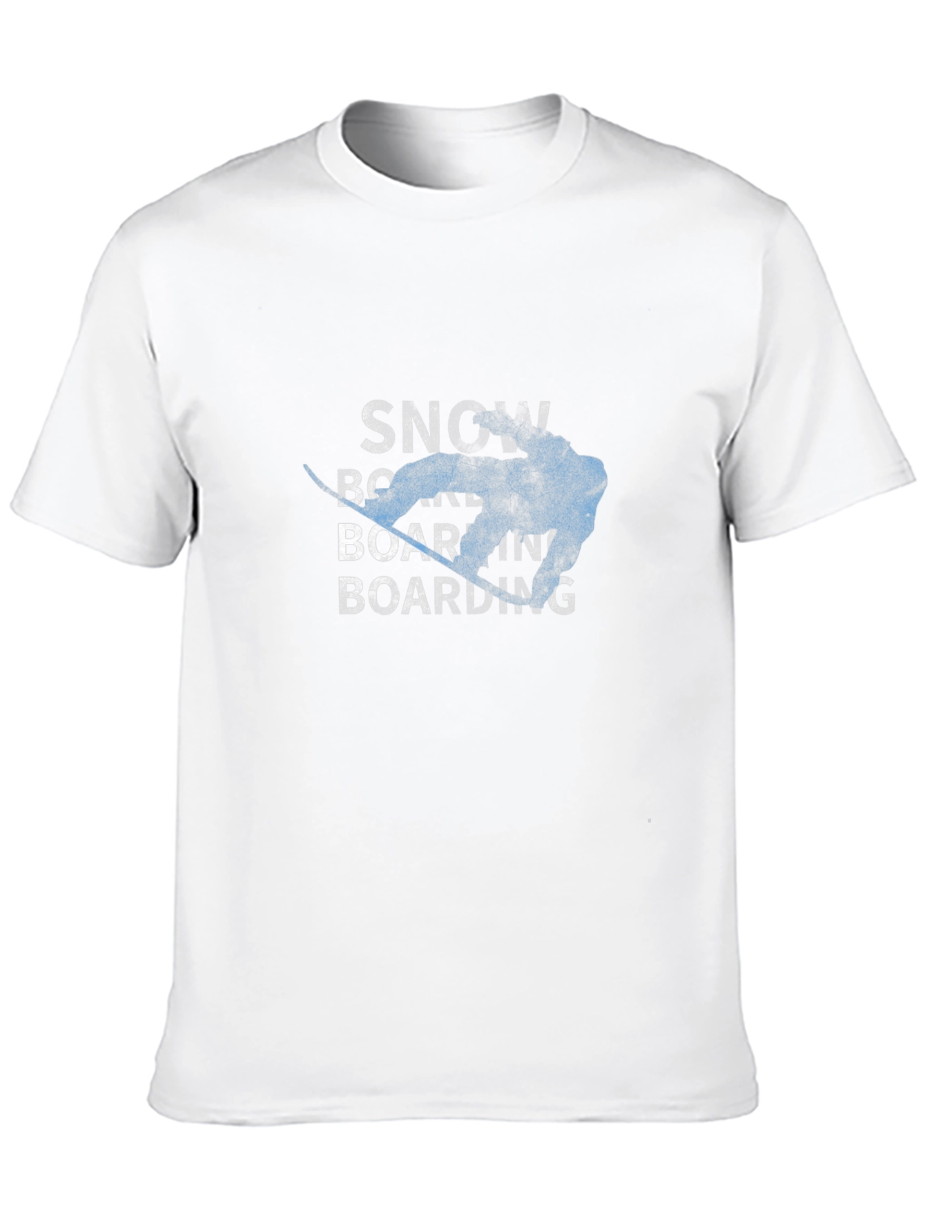 Snowboarding Graphic Tee - Black
