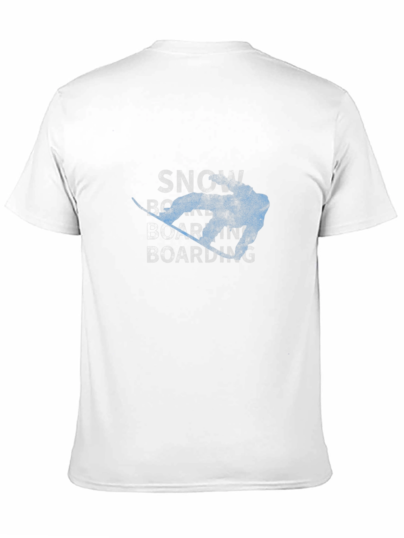 Snowboarding Graphic Tee - Black