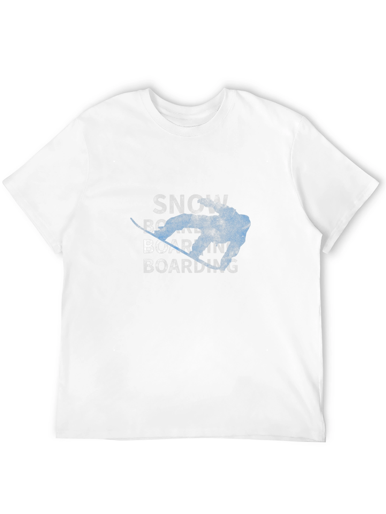 Snowboarding Graphic Tee - Black
