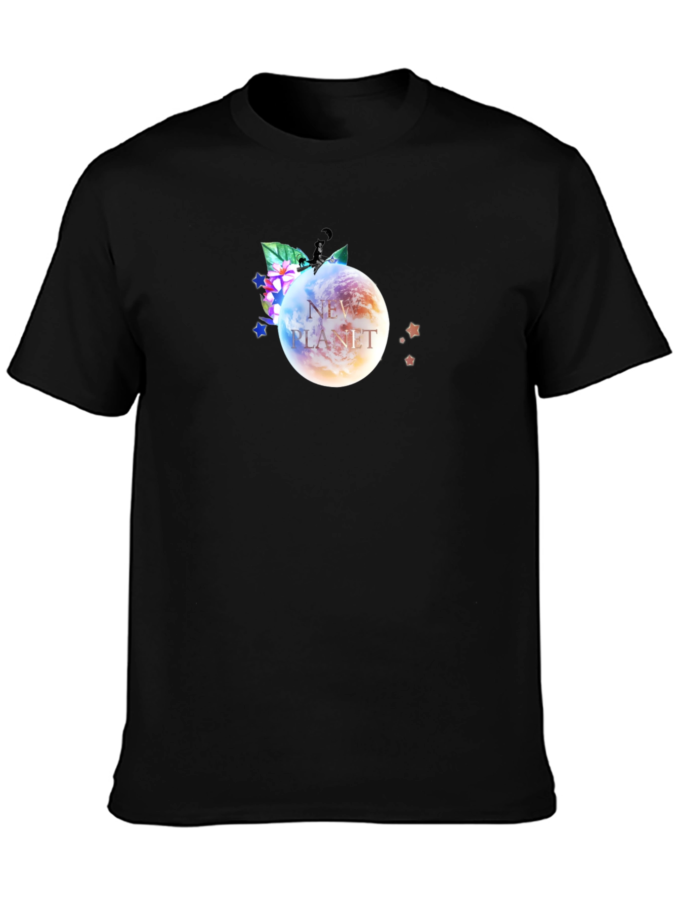 New Planet Graphic T-Shirt - Trendy Design