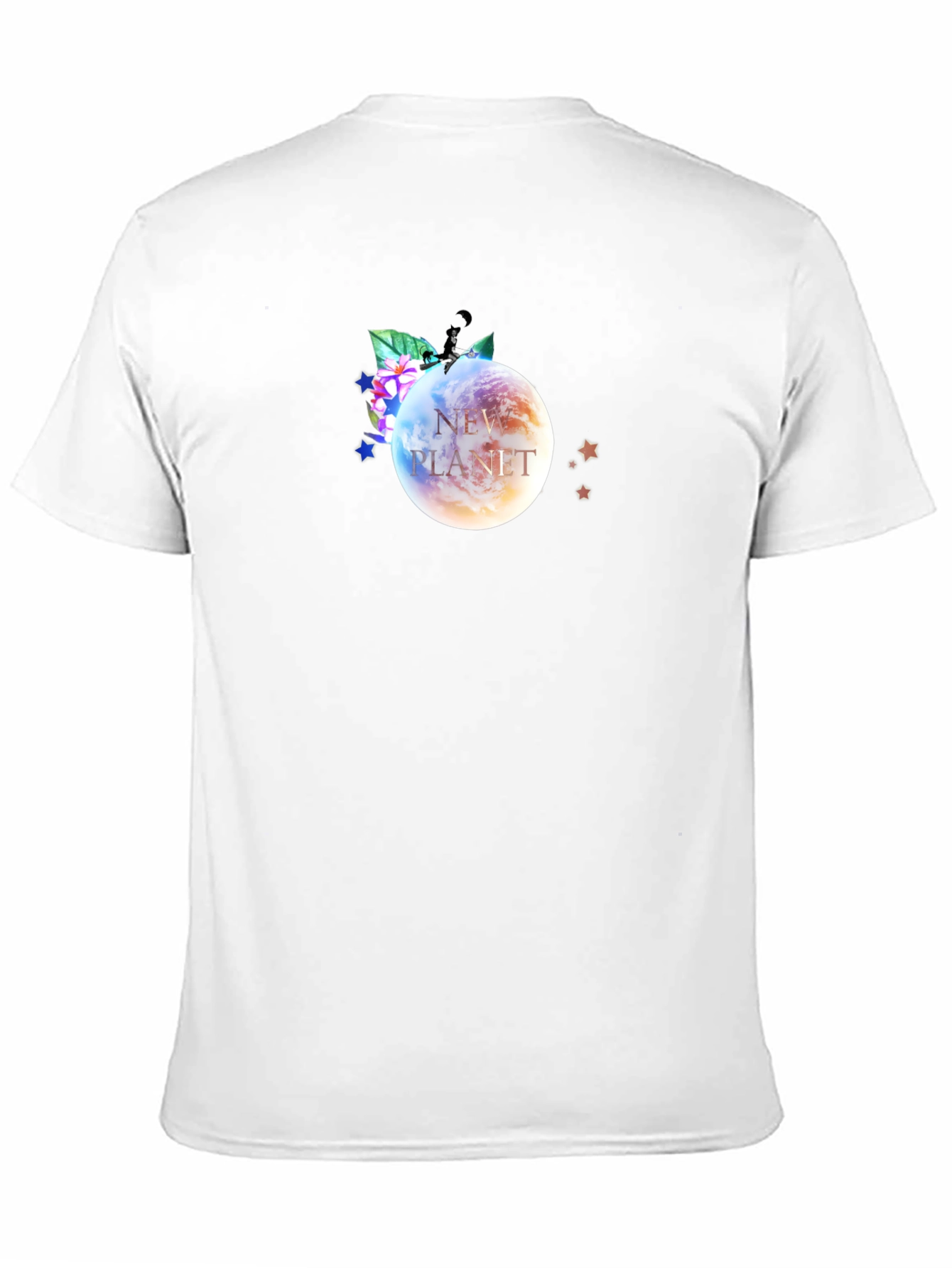 New Planet Graphic T-Shirt - Trendy Design
