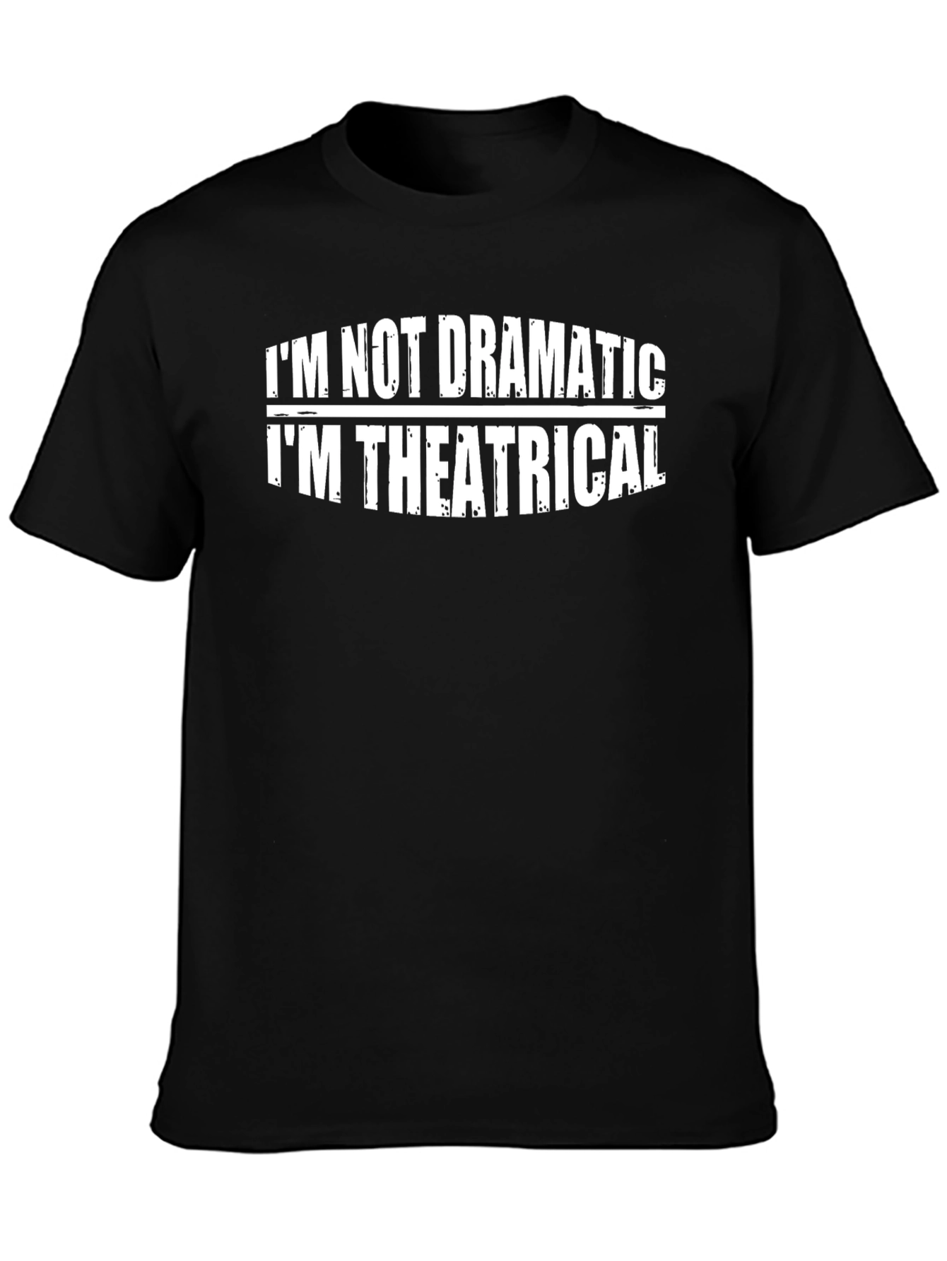 Theatrical Graphic Tee - Black T-Shirt