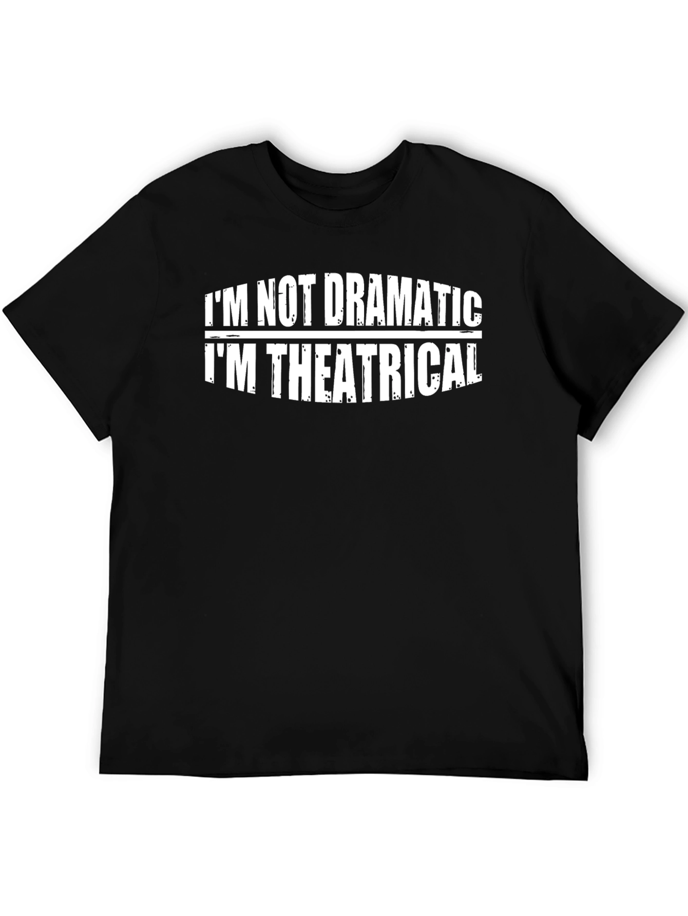 Theatrical Graphic Tee - Black T-Shirt